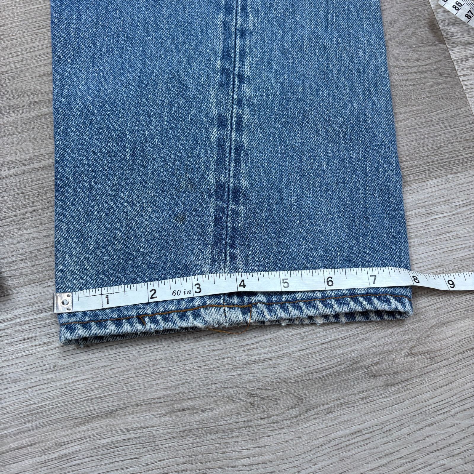 Levi's × Vintage Vintage 80s Levi's 501 Selvedge Denim Redline Jeans 30x30 Size US 30 / EU 46 - 9 Thumbnail