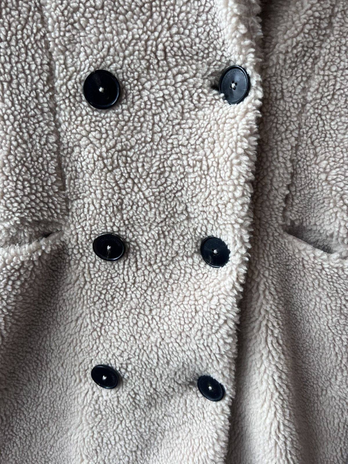Zadig & Voltaire ZADIG & VOLTAIRE Selena Gomez Teddy Mint Coat Cream Size XS Size XS / US 0-2 / IT 36-38 - 6 Thumbnail