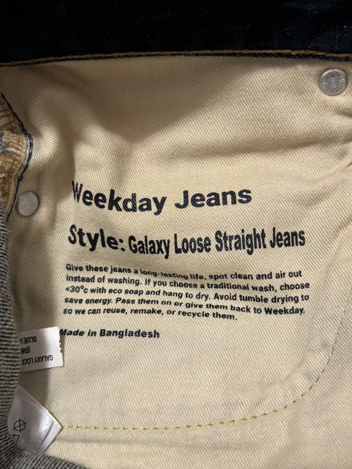 Weekday Weekday Baggy jeans Size US 32 / EU 48 - 2 Thumbnail