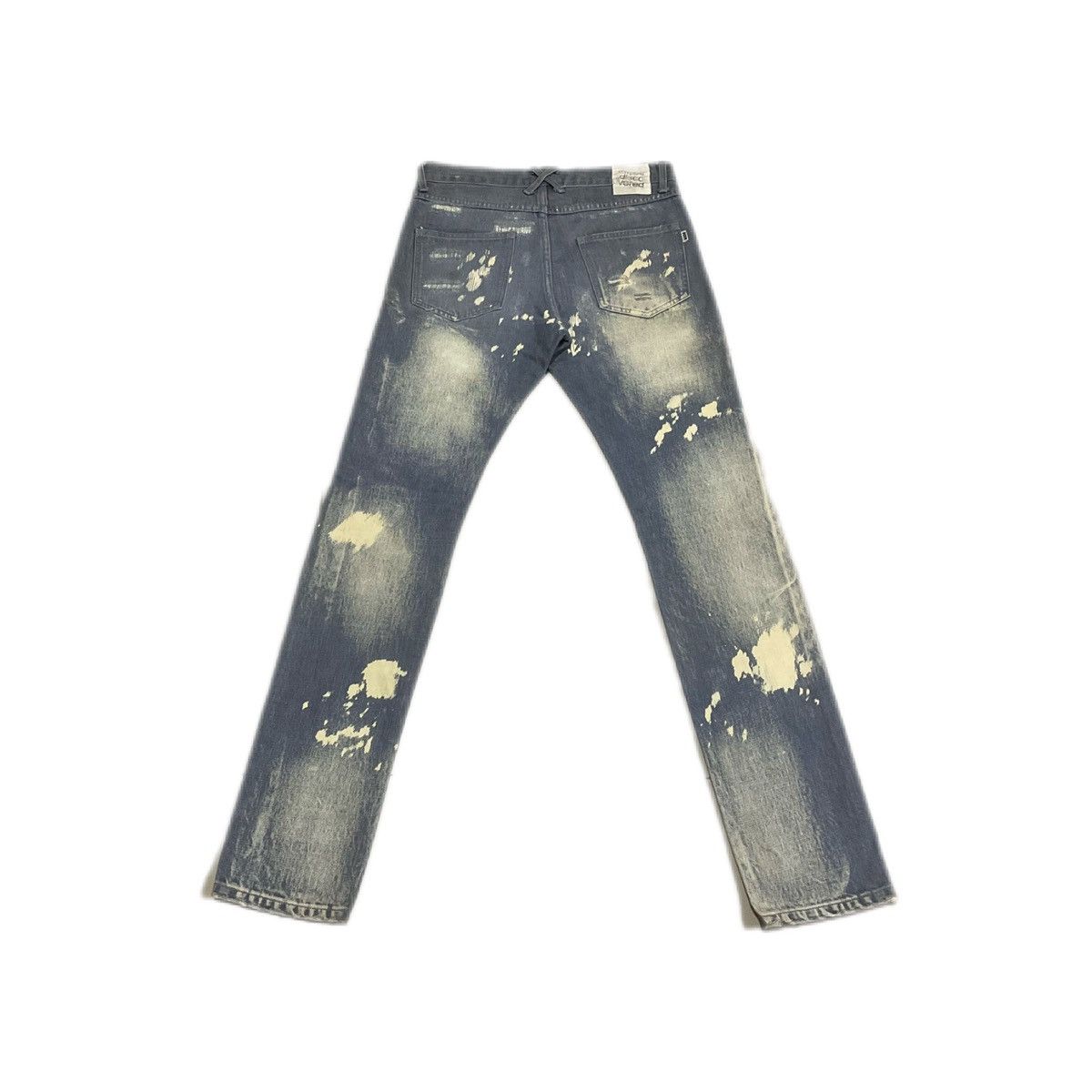 DISCOVERED × Japanese Brand 🔥Rare Archived Discovered Denim Distressed Splash Painted Size US 31 - 6 Thumbnail