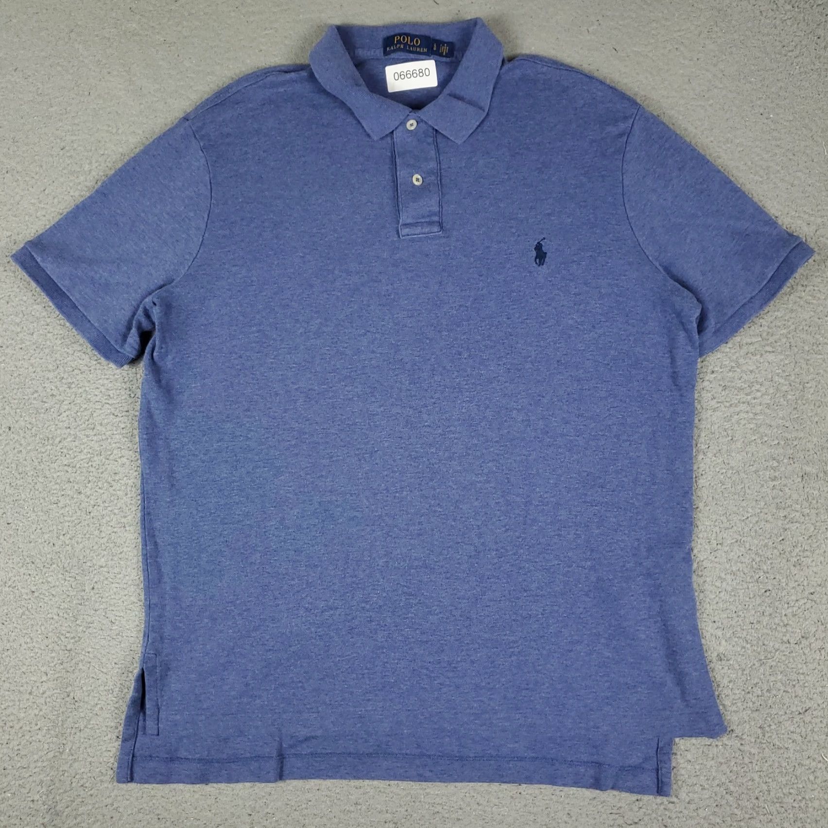 Ralph Lauren Ralph Lauren Polo Shirt Mens Large Blue Pony Casual Short Sleeve Shirt Size US L / EU 52-54 / 3 - 3 Thumbnail