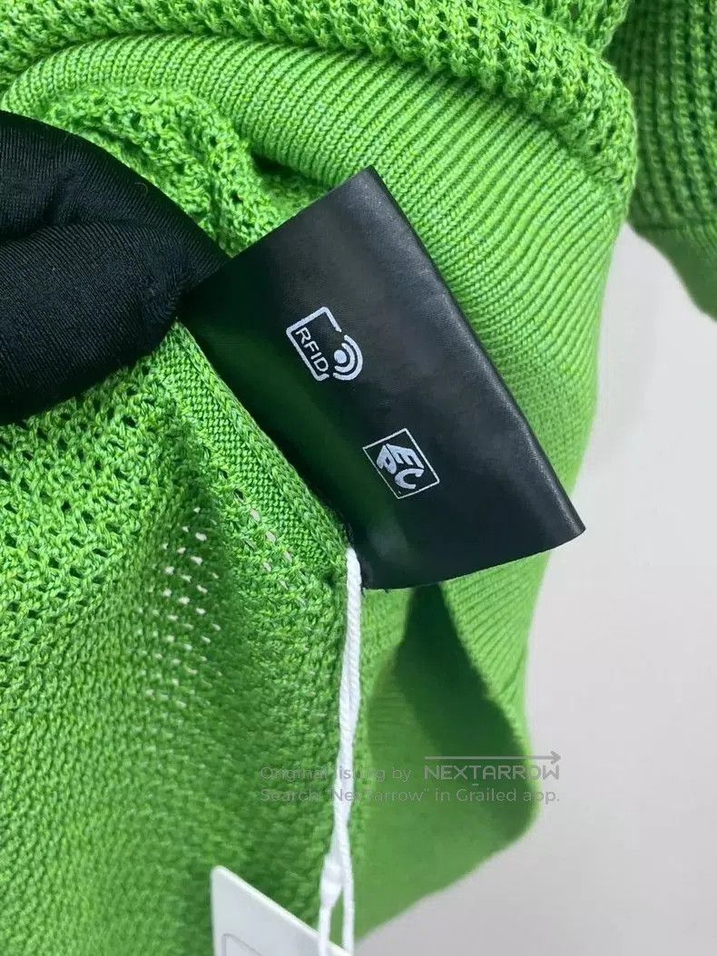 Prada Prada Green Knit Pique Polo Top. Size US L / EU 52-54 / 3 - 7 Thumbnail