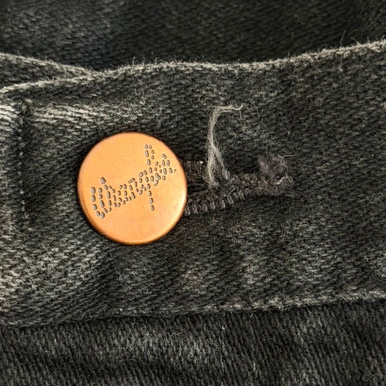 Wrangler Wrangler Jeans Mens 33x30 Black Denim Cowboy Cut Slim Fit Rodeo Western 936WBK Size US 33 - 5 Thumbnail