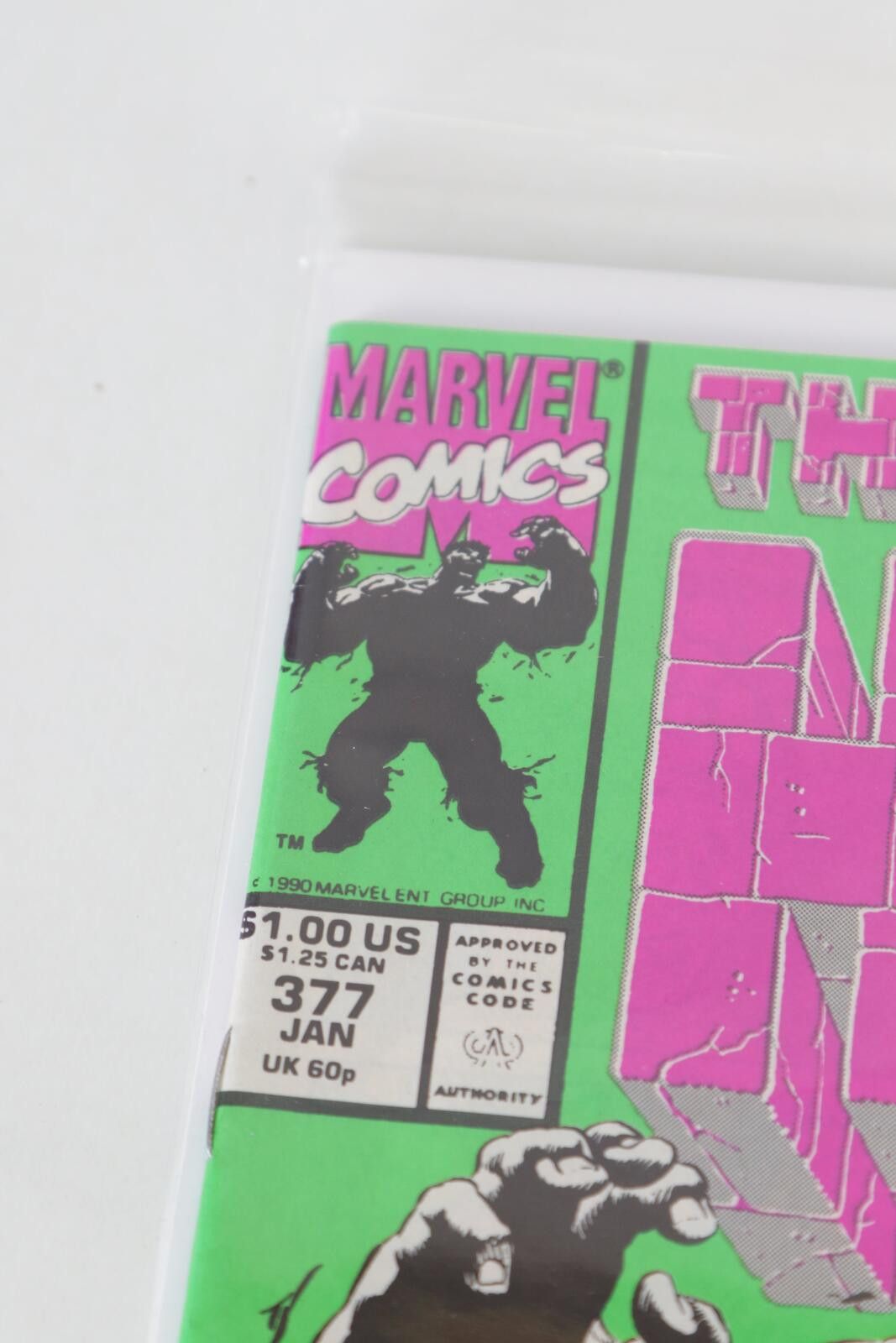 Marvel Comics 90's Marvel Comics The New Incredible Hulk JAN 377 Comics Size ONE SIZE - 2 Thumbnail
