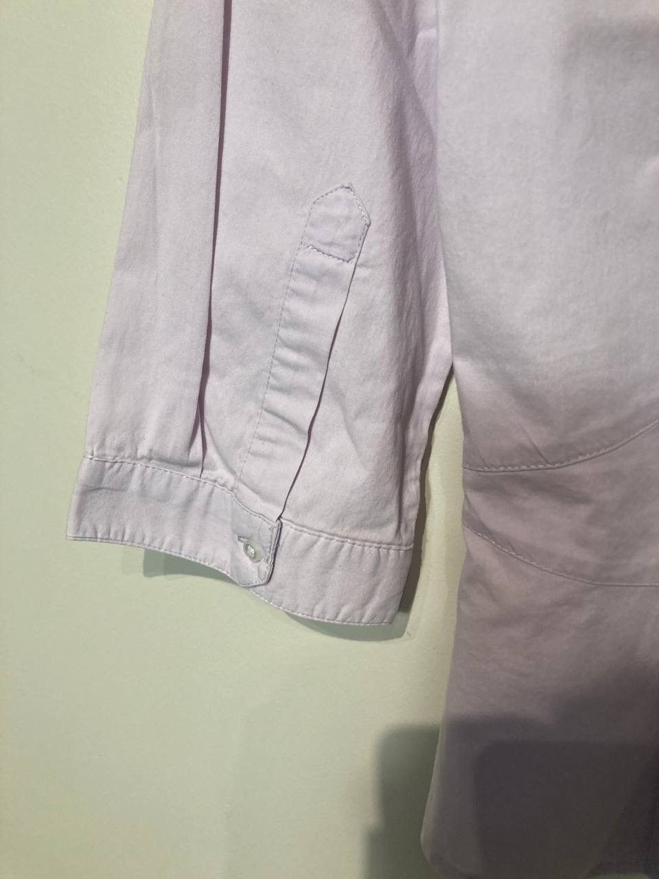 Zara Lilac Cotton Shirt Size S / US 4 / IT 40 - 7 Thumbnail