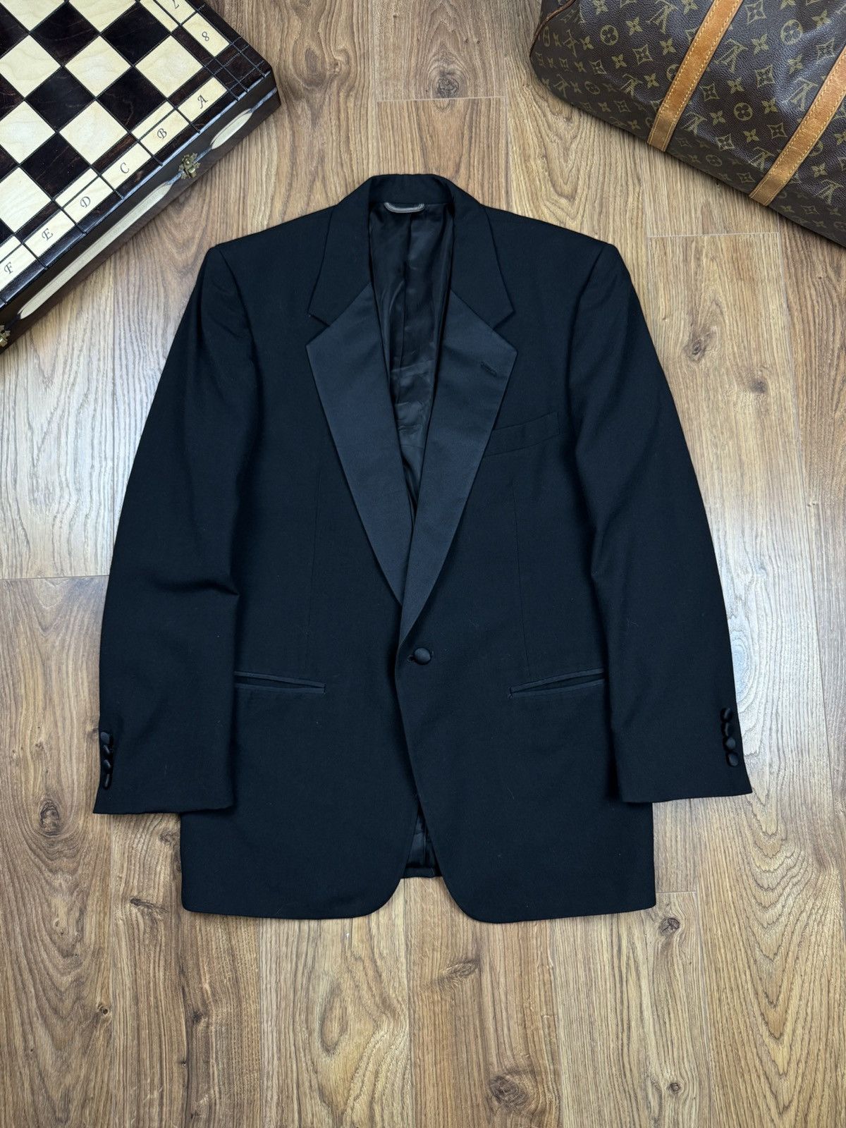 Christian Dior Monsieur Vintage wool blazer Christian Dior original luxury item Size 48L - 1 Thumbnail