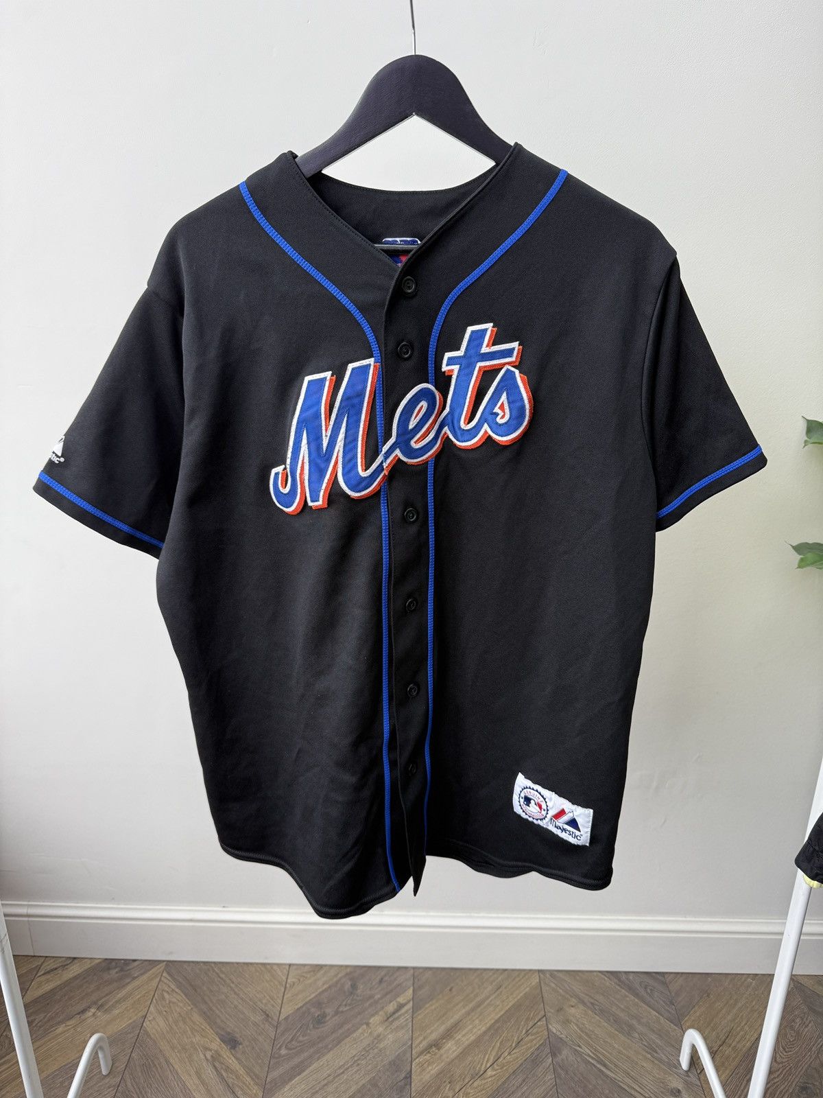 MLB Vintage Majestic New York Mets MLB Baseball Jersey Size US XL / EU 56 / 4 - 1 Thumbnail