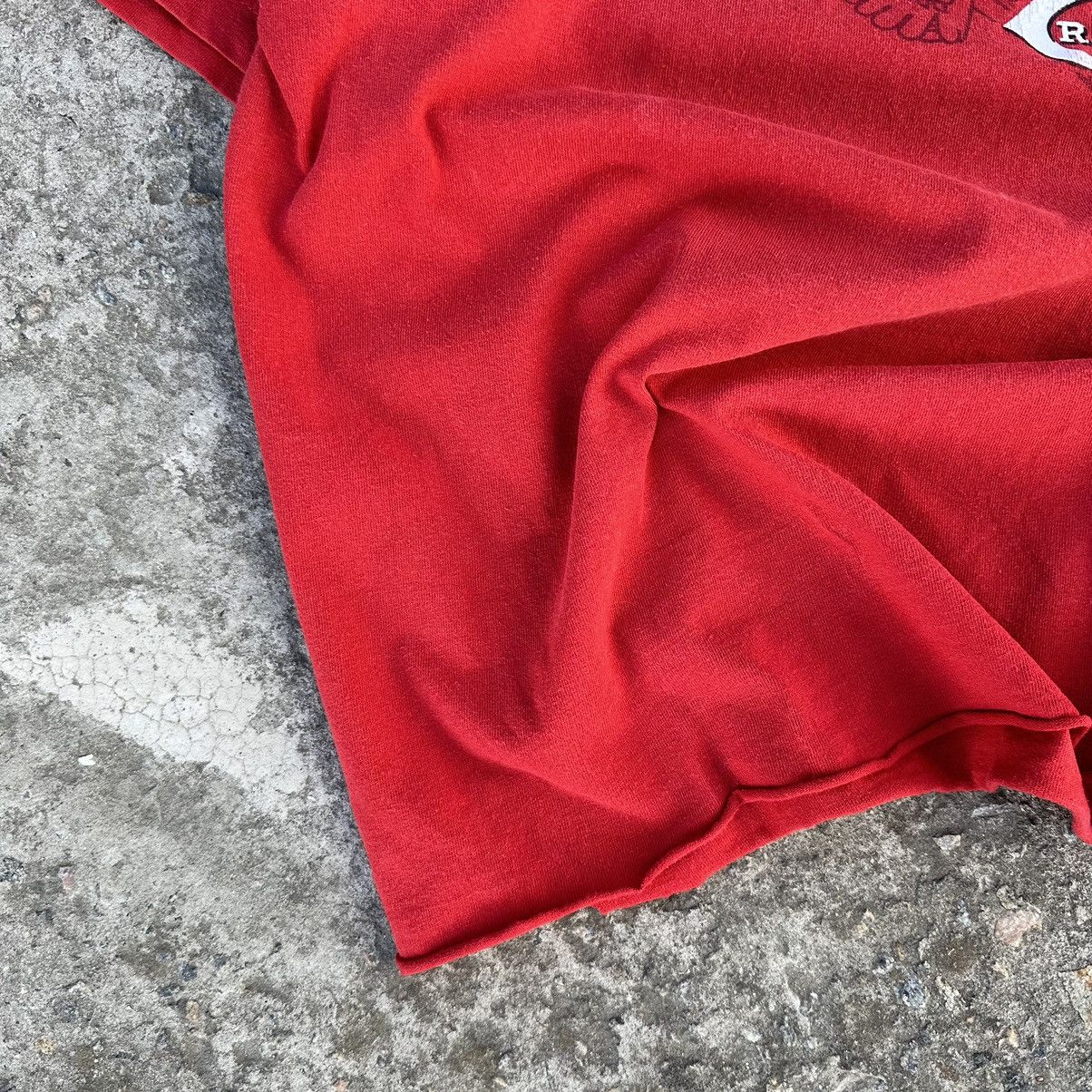 Vintage Vintage T-shirts Reds Baseball Club Big Logo Rugby 90s Y2K Size US XL / EU 56 / 4 - 4 Thumbnail