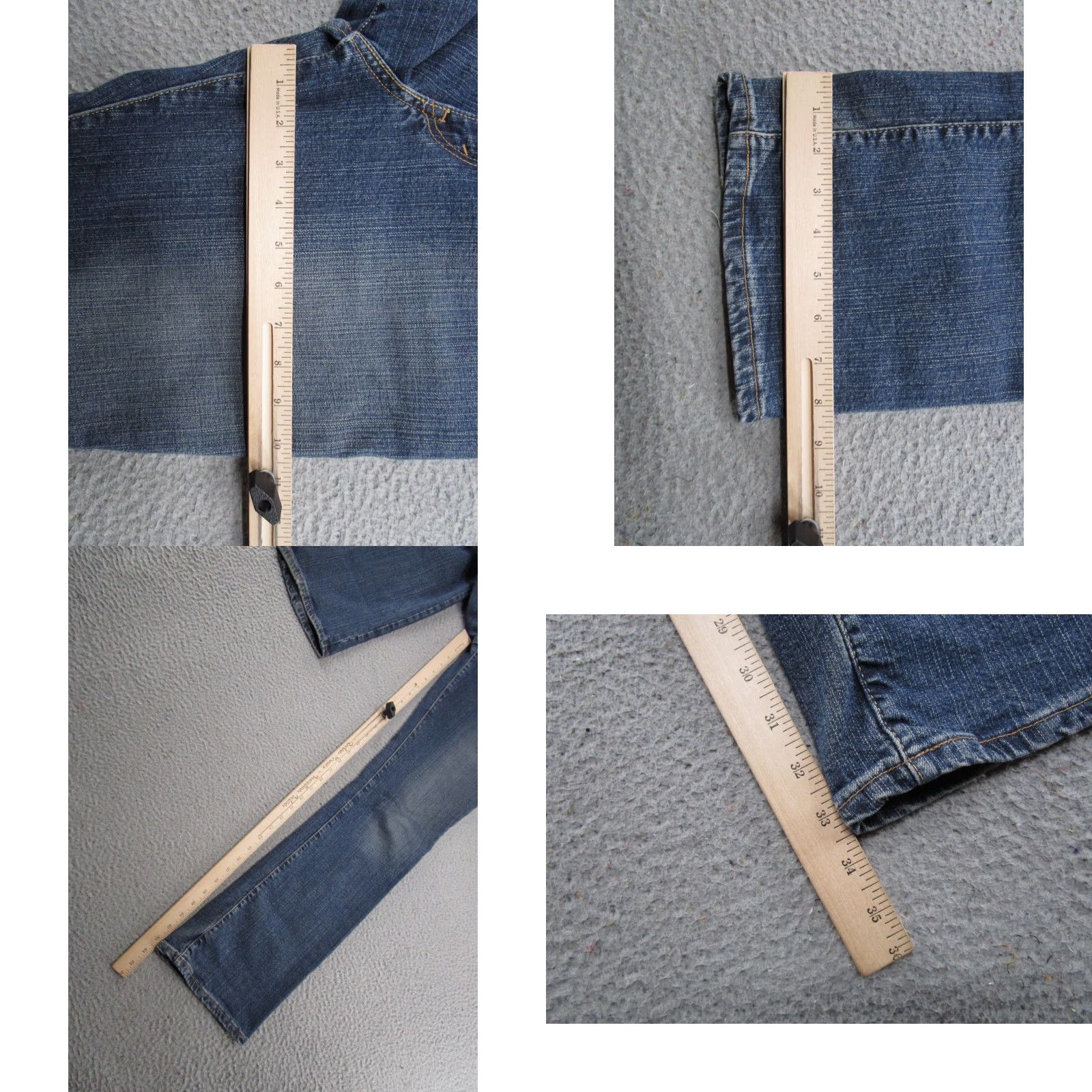Levi's VTG Levi's 550 Relaxed Boot Cut Jeans Women's Size 8 Blue Denim Stretch Mid Rise 5-Pocket Retro N/A Size 30" / US 8 / IT 44 - 8 Thumbnail