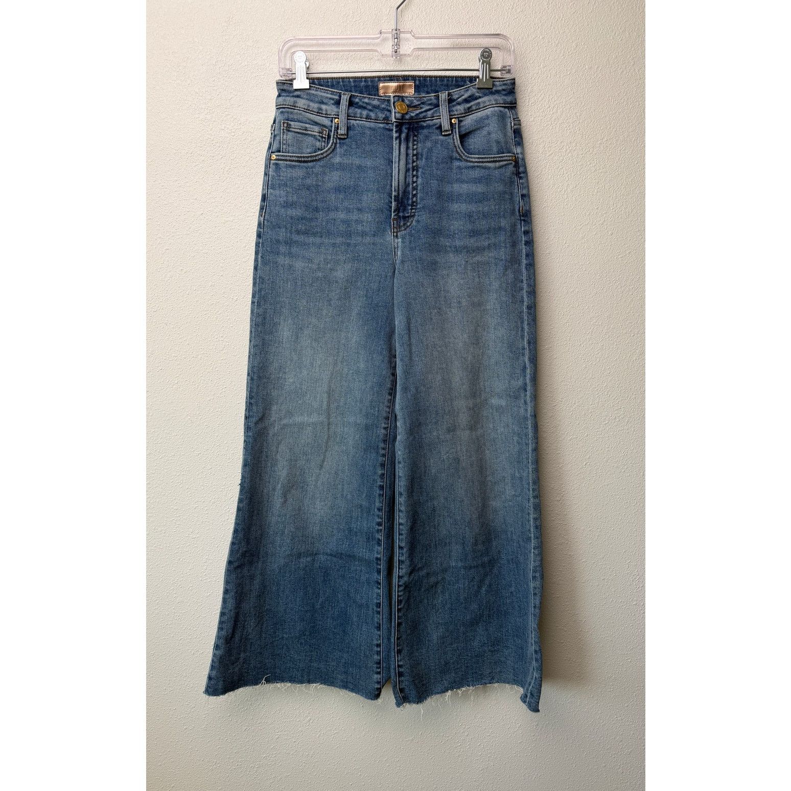 Other KUT Ryan Fab Ab Wide Leg Jeans Women 00 Medium Wash Size 24" / US 00 / IT 34 - 2 Thumbnail