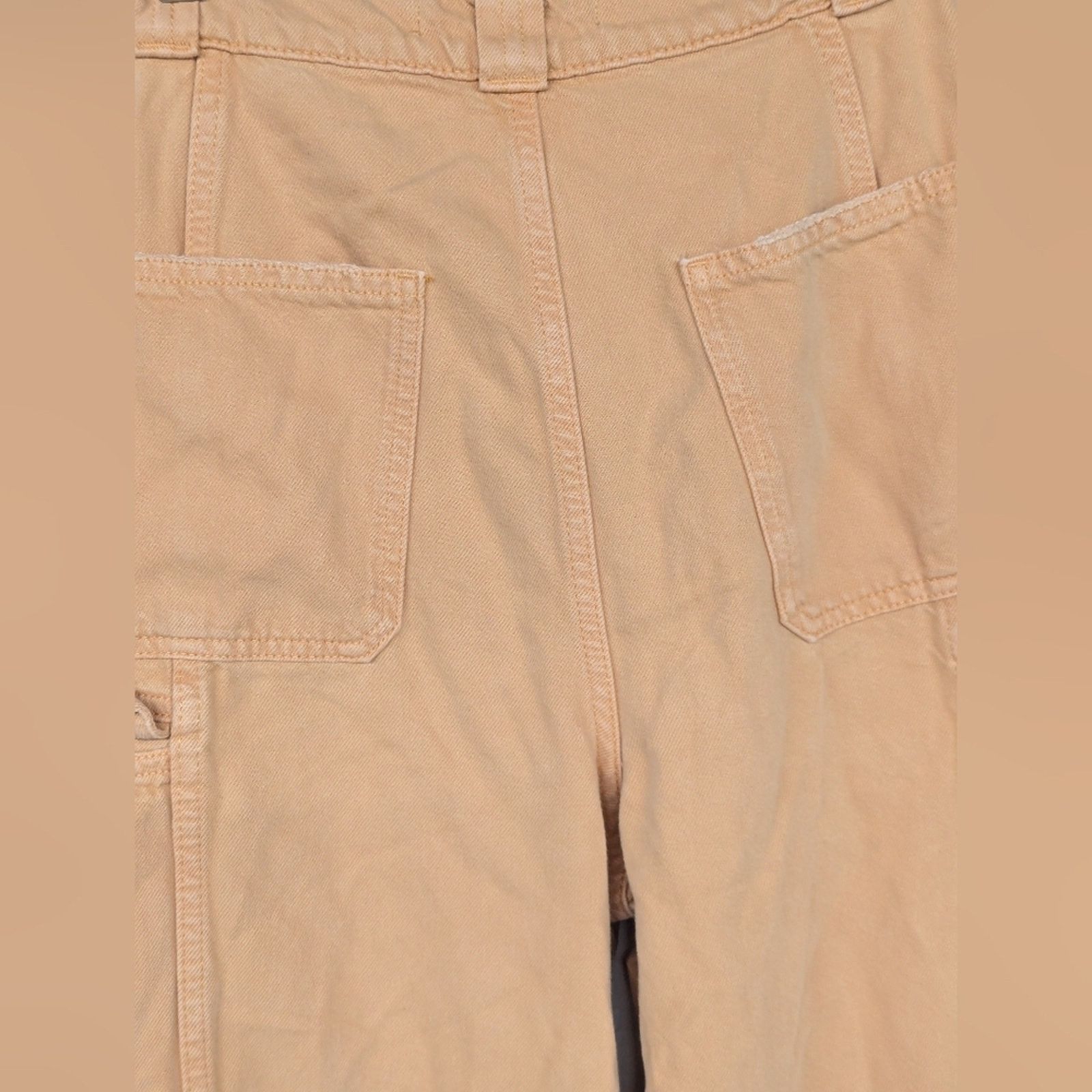 Hudson RTR sz 27 / 4 Hudson Orange Cargo Pants high rise creamsicle Size 27" / US 4 / IT 40 - 9 Thumbnail