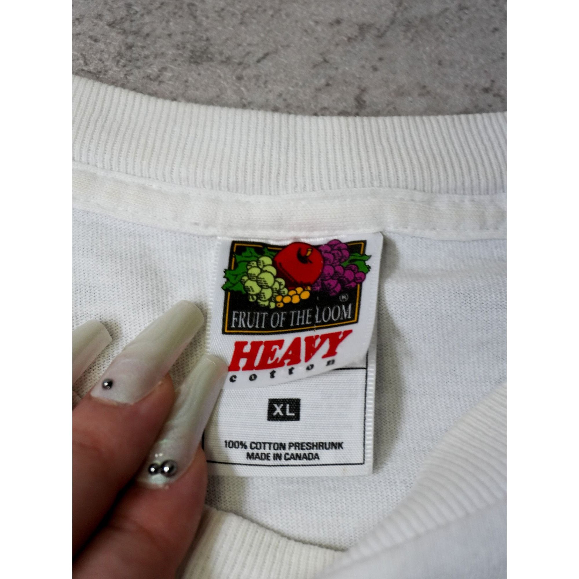 Fruit Of The Loom Vintage 90s Toronto Raptors T Size US XL / EU 56 / 4 - 8 Thumbnail