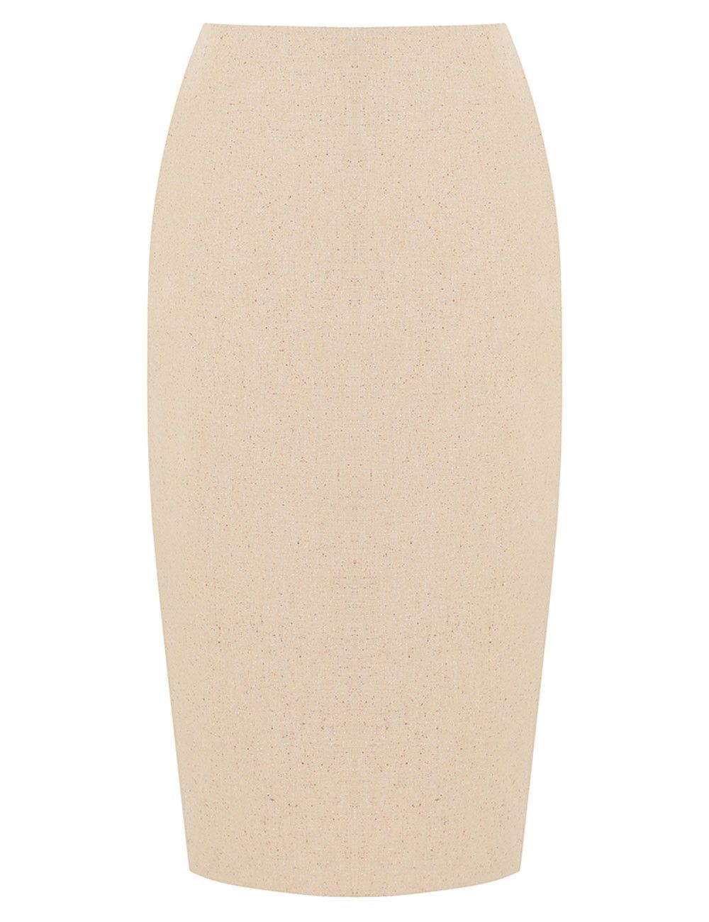 Zimmermann oc11z0525 Midi Skirt in Beige Size 25" / US 0 / IT 36 - 1 Thumbnail