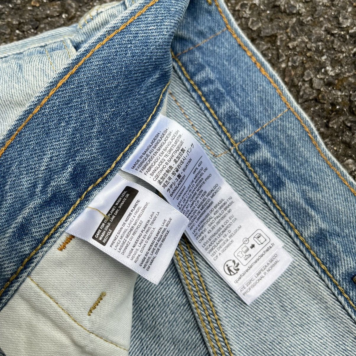 Levi's Levis Silvertab Baggy Jeans Light Blue Denim Carpenter Size US 33 - 8 Thumbnail