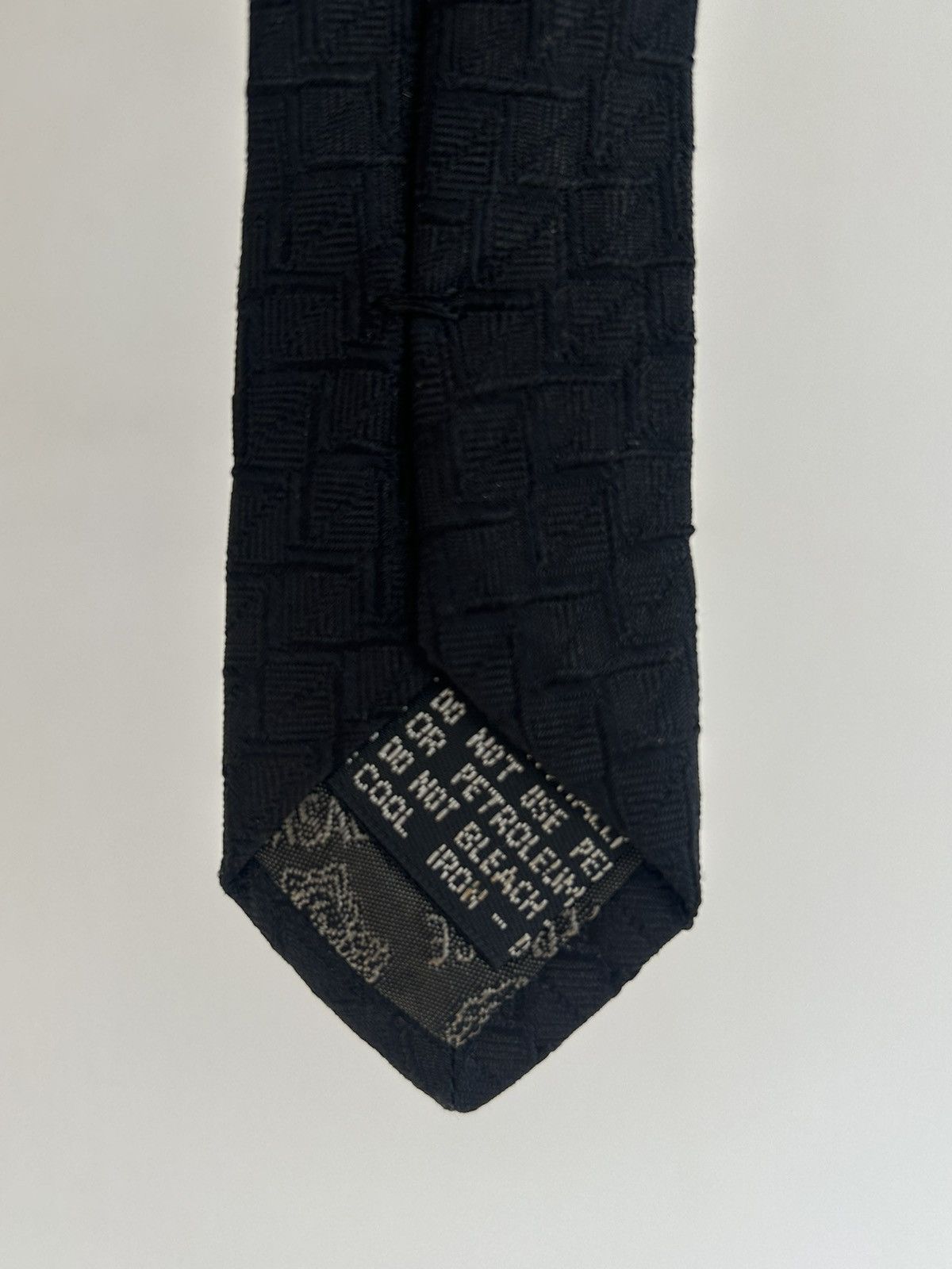 Versace Gianni Versace Vintage Tie Gray Size ONE SIZE - 4 Thumbnail