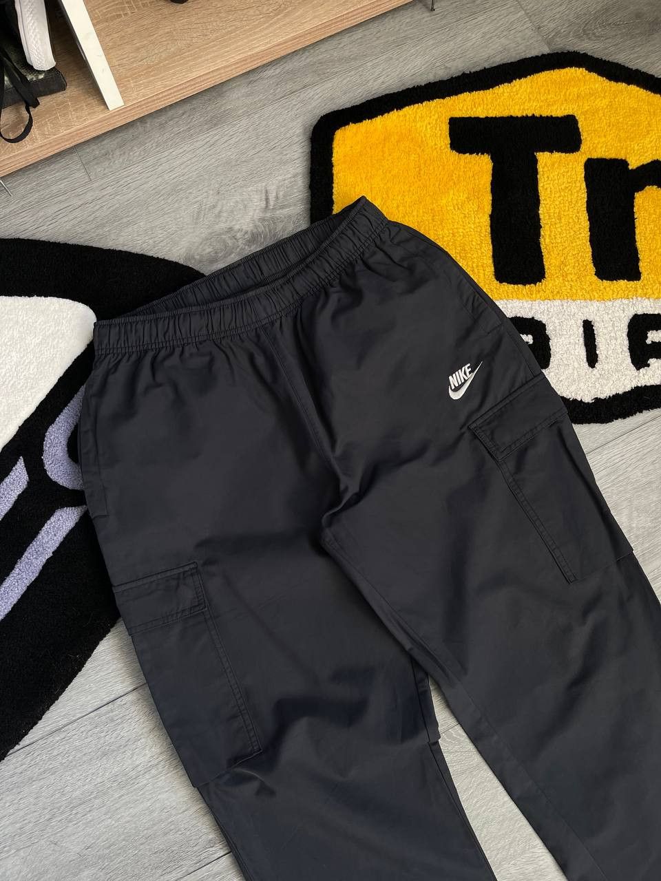 NIKE 90s nylon pants 刺繍swoosh vintage Nike × Streetwear × Vintage nike vintage rare cargo nylon
