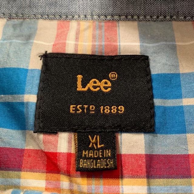 Lee Lee Premium Mens Multi Plaid Long Sleeve Button Up Shirt Size US XL / EU 56 / 4 - 3 Thumbnail