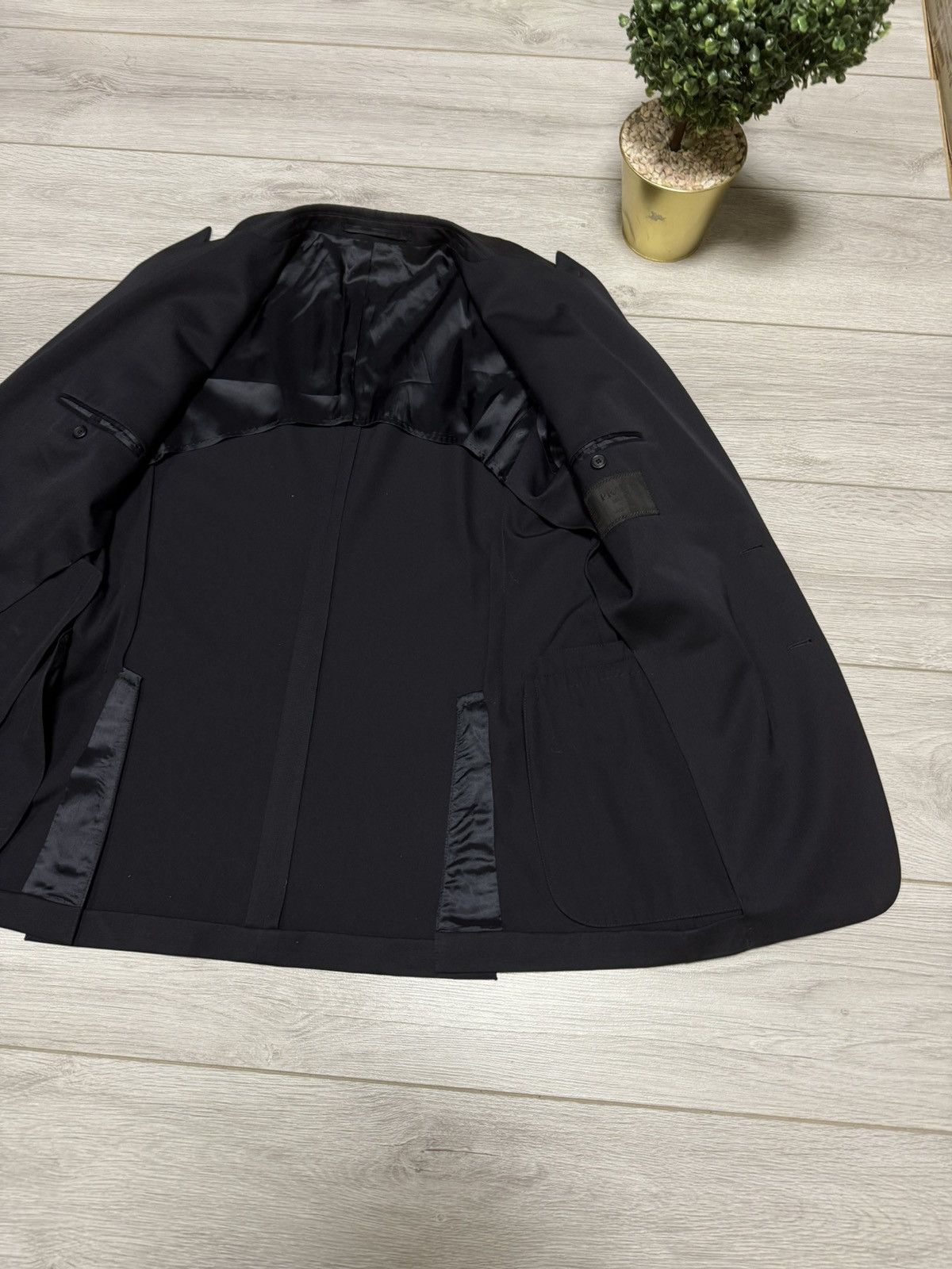 Prada Prada wool blazer two buttons single breasted tuxedo Size 52R - 4 Thumbnail