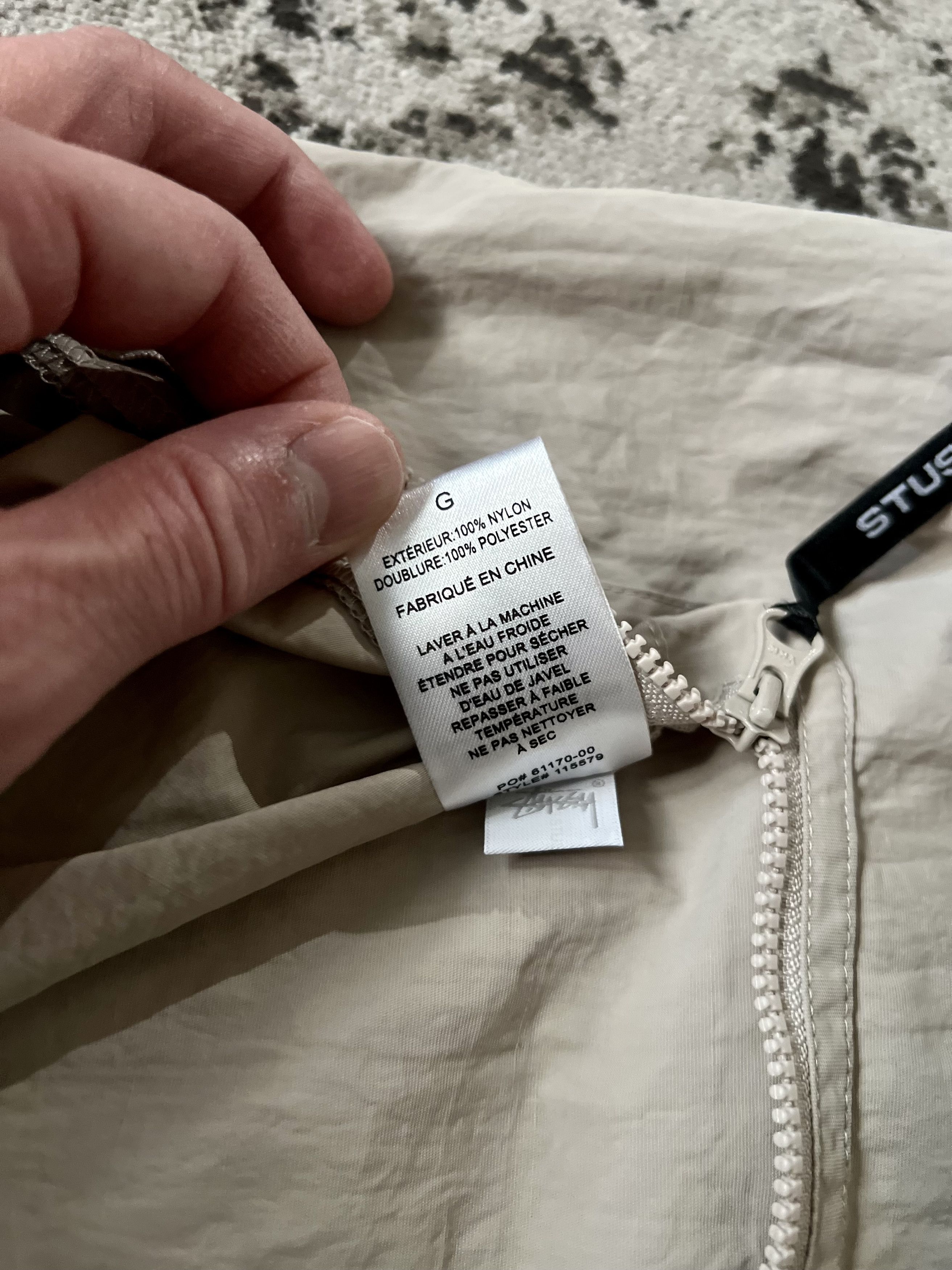 Stussy Stussy Nylon Approach Vest - Stone (L) Size US L / EU 52-54 / 3 - 8 Thumbnail