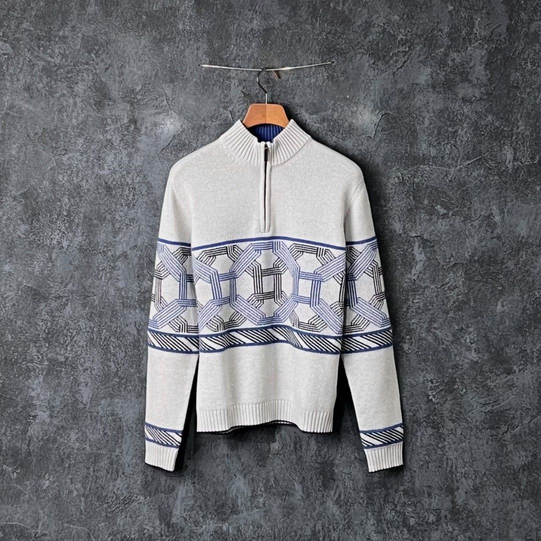 Stefano Ricci Stefano Ricci Knit Multi Sweater m Men Size US M / EU 48-50 / 2 - 1 Thumbnail