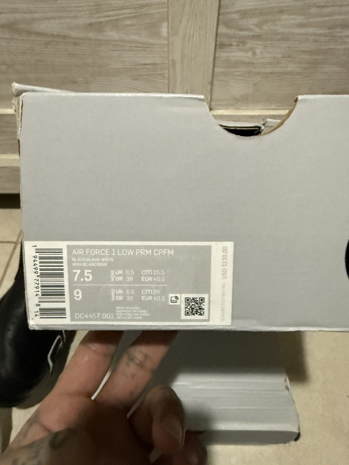Nike Nike Air Force cpfm Size US 7.5 / EU 40-41 - 8 Thumbnail
