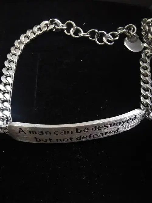 Jewelry × Vintage 100%925 silver!!!Retro punk bracelet Size ONE SIZE - 2 Thumbnail