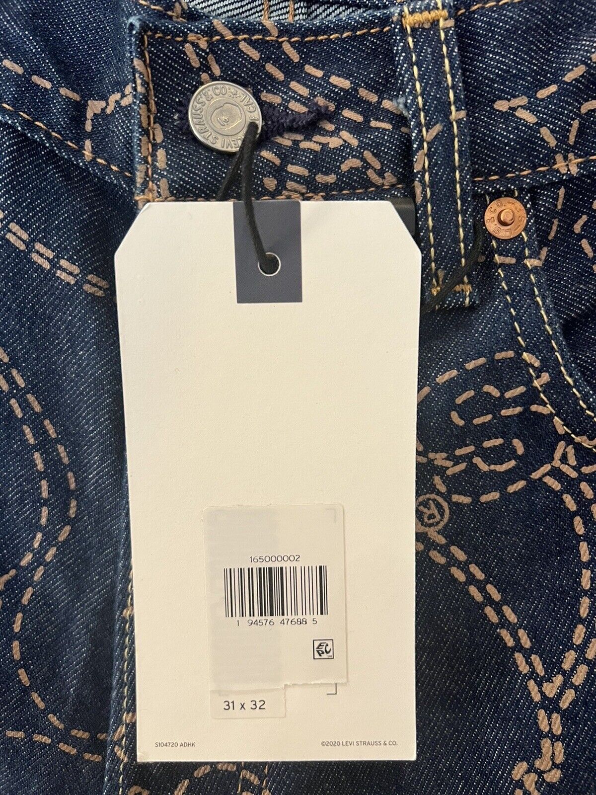Bape × Levi's 501 ‘93 Tokyo Camo Size 31 X 32 Size US 31 - 6 Thumbnail