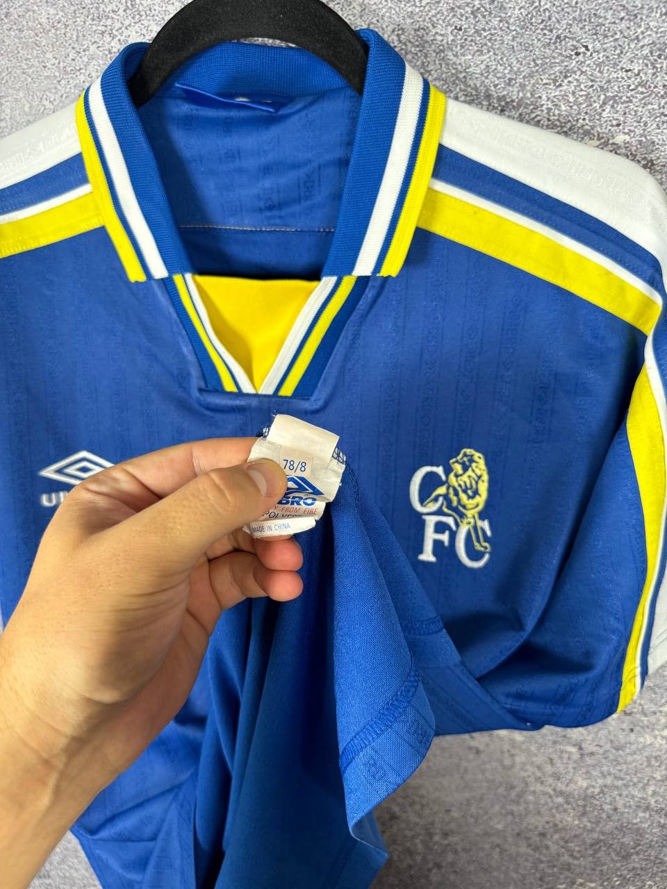 Umbro 90's Vintage Chelsea Training Soccer Jersey Medium Size US M / EU 48-50 / 2 - 12 Thumbnail