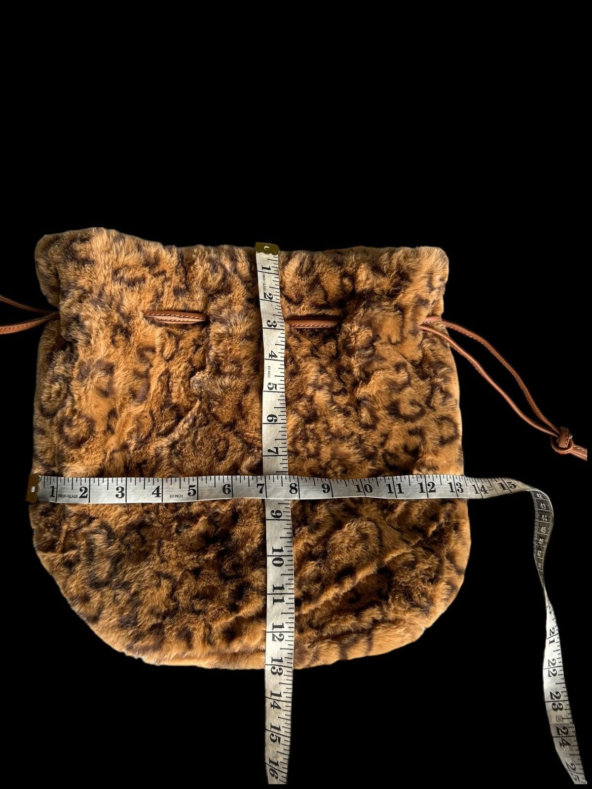 Japanese Brand × Kapital × Vintage Leopard Rare Fur Bag ☠️💀 Size ONE SIZE - 10 Thumbnail