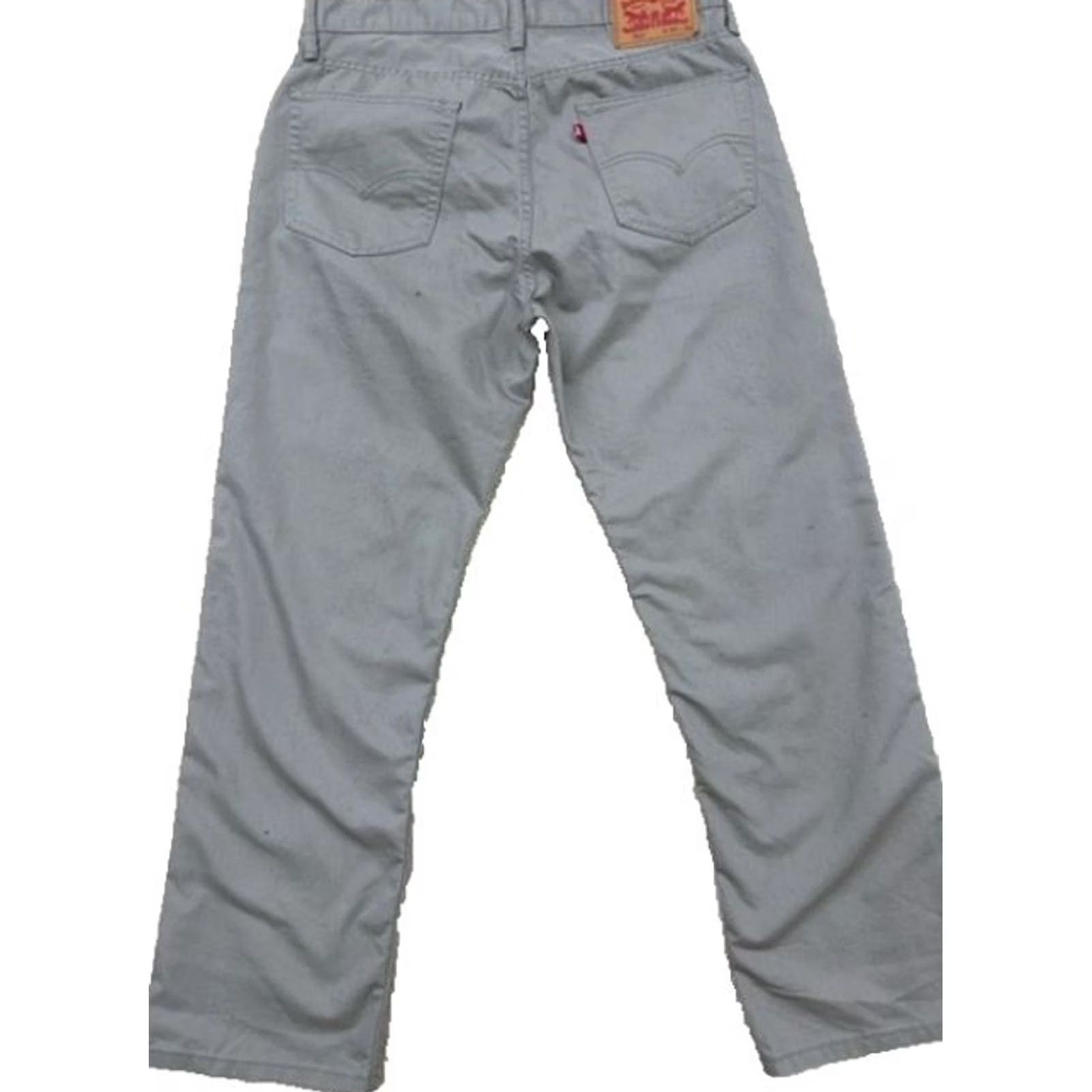 Levi's Levi's 513 Slim Straight Jeans Grey Mens Size 34x30 Stretch 5-Pocket Size US 34 / EU 50 - 3 Thumbnail