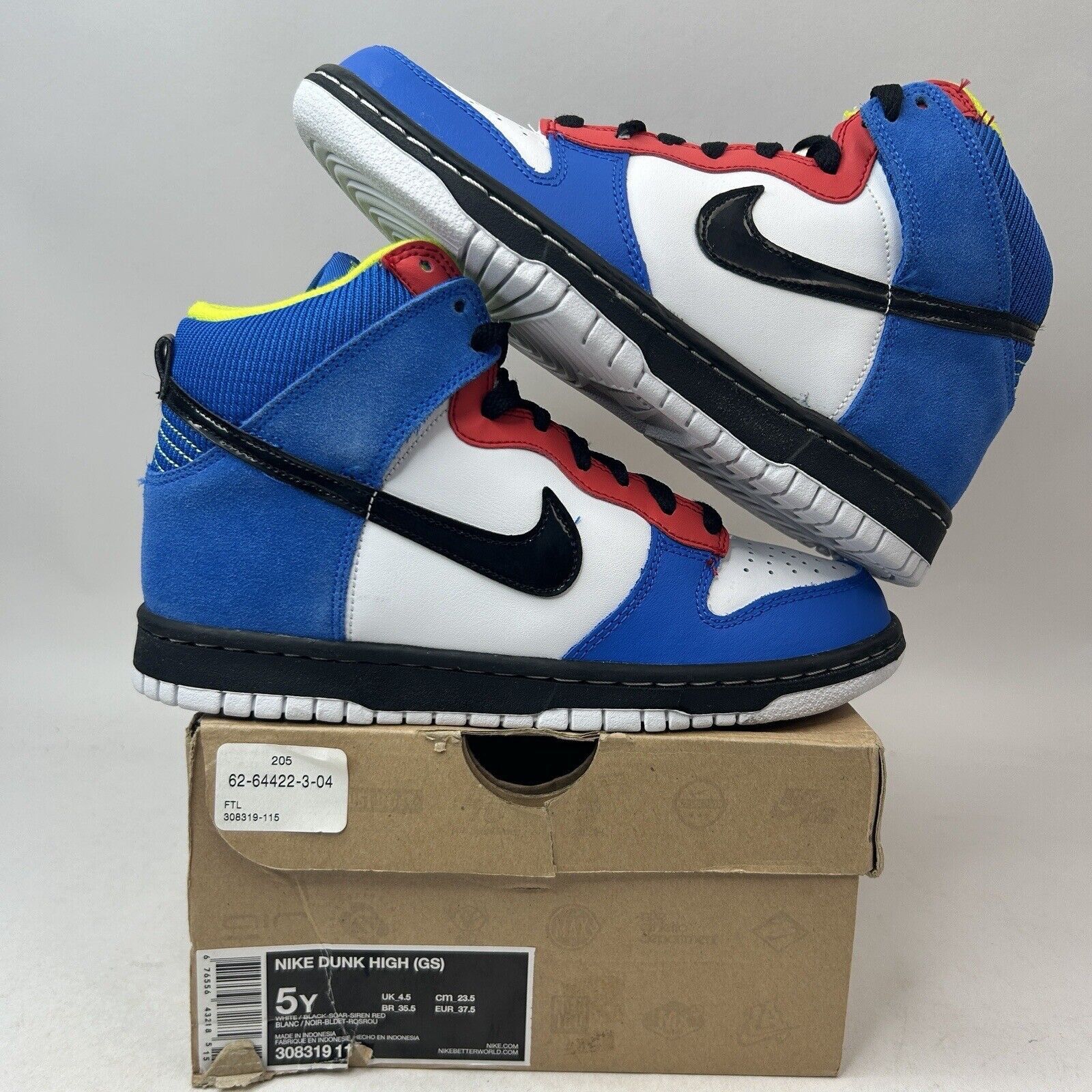 Nike Nike Dunk High GS “White Soar” 2024 Size US 6.5 / IT 36.5 - 1 Thumbnail