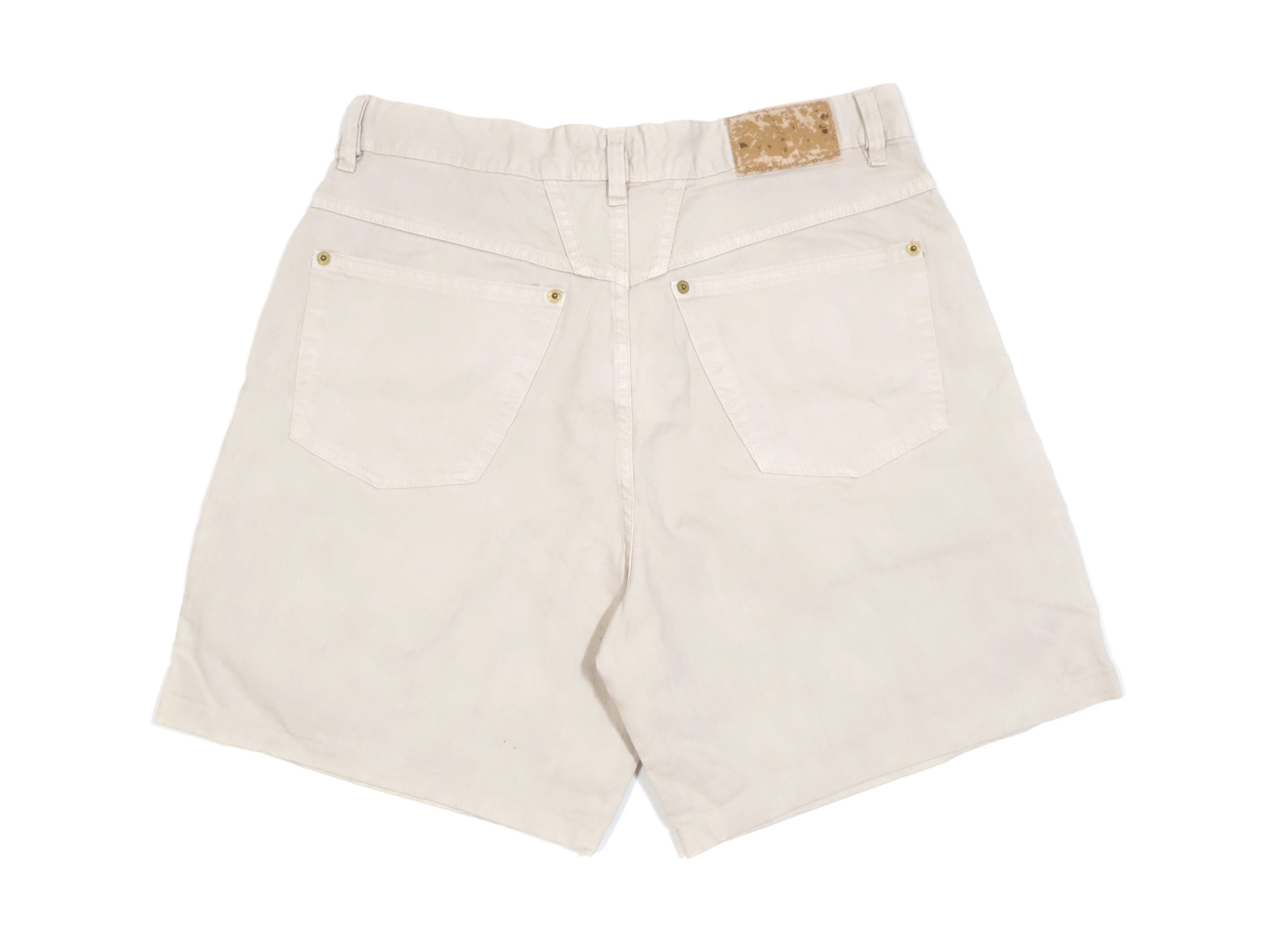 CLOSED × Marithe + Francois Girbaud 90S Stone Wash Shorts Vintage Size US 34 / EU 50 - 2 Thumbnail
