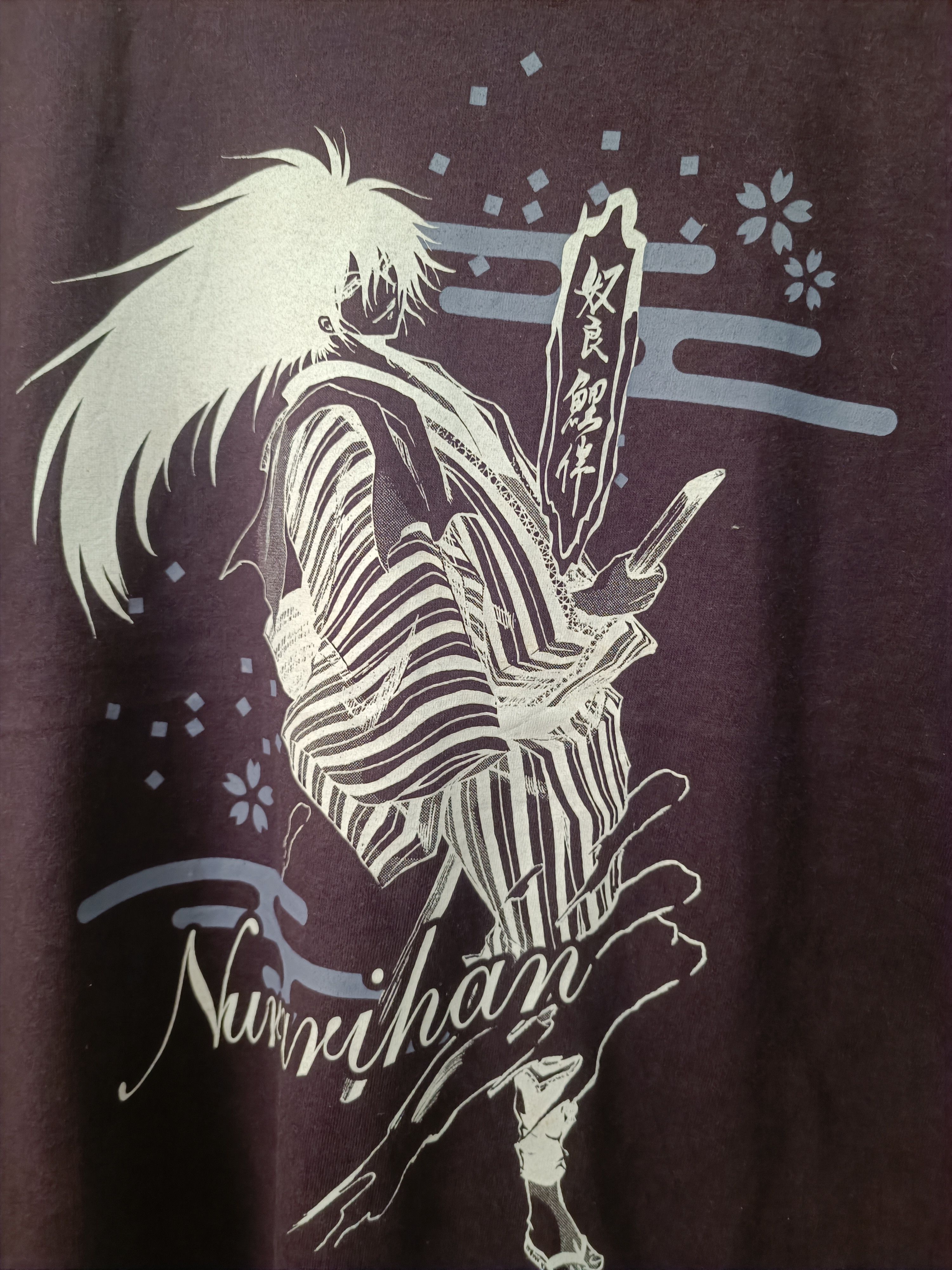 Anime Samurai Anime T Shirt Size US M / EU 48-50 / 2 - 3 Thumbnail