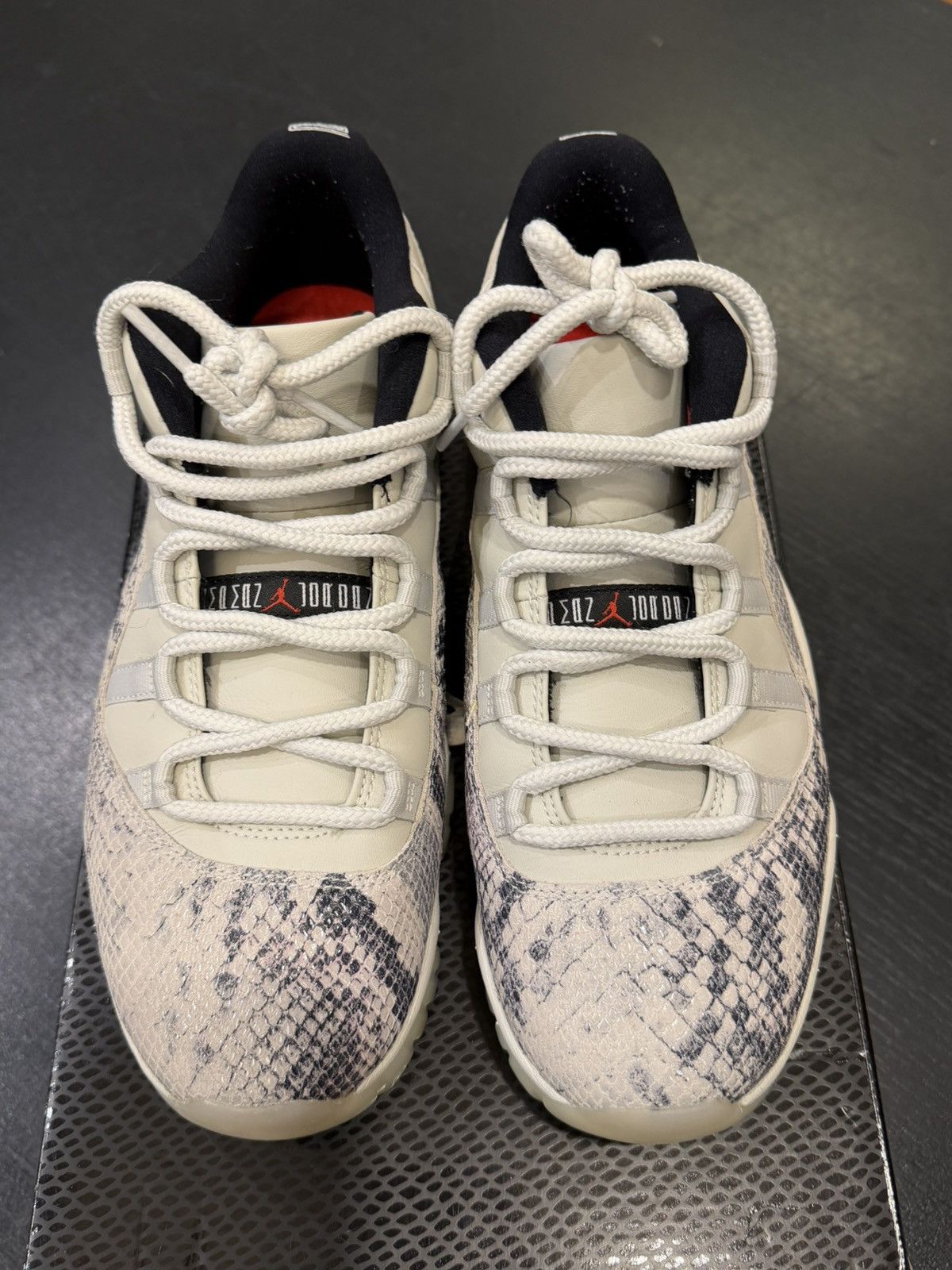 Jordan Brand Jordan 11 Retro Low ‘Snake Light Bone’ Size US 10 / EU 43 - 4 Thumbnail