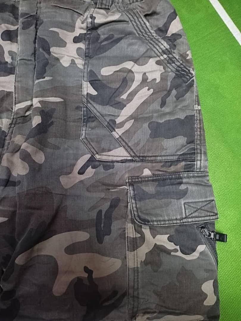 Vintage VINTAGE CAMOUFLAGE TACTICAL CARGO PANTS BAGGY DOUBLE LAYER Size US 34 / EU 50 - 6 Thumbnail