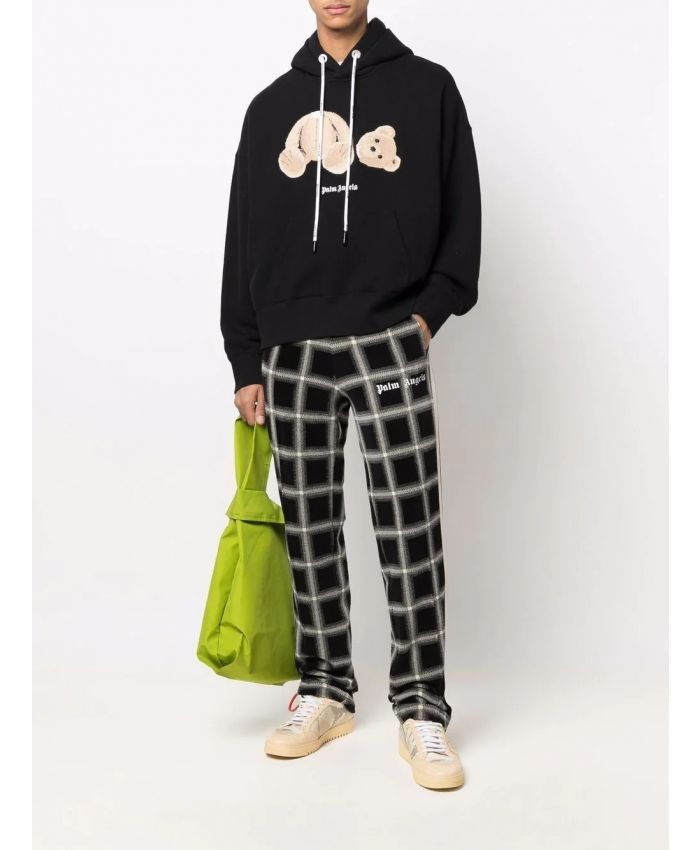Palm Angels o1in1s0225 Q:5 / Pa Bear Hoody in Black/Brown Size US S / EU 44-46 / 1 - 2 Thumbnail