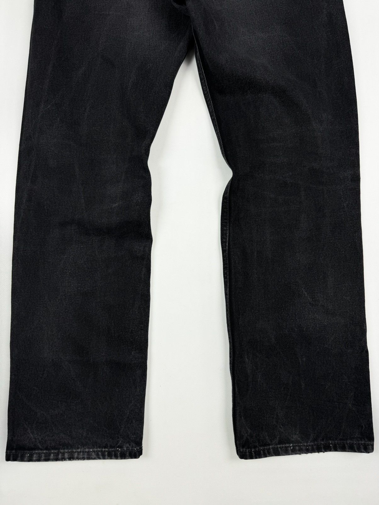 Levi's Y2K Vintage Levi’s 505 Washed Black Jeans Size US 33 - 16 Thumbnail
