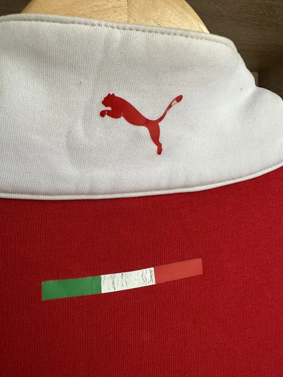 Ferrari × Vintage Vintage Ferrari Racing Rugby Sweatshirt Red Formula Uno Size US L / EU 52-54 / 3 - 10 Thumbnail
