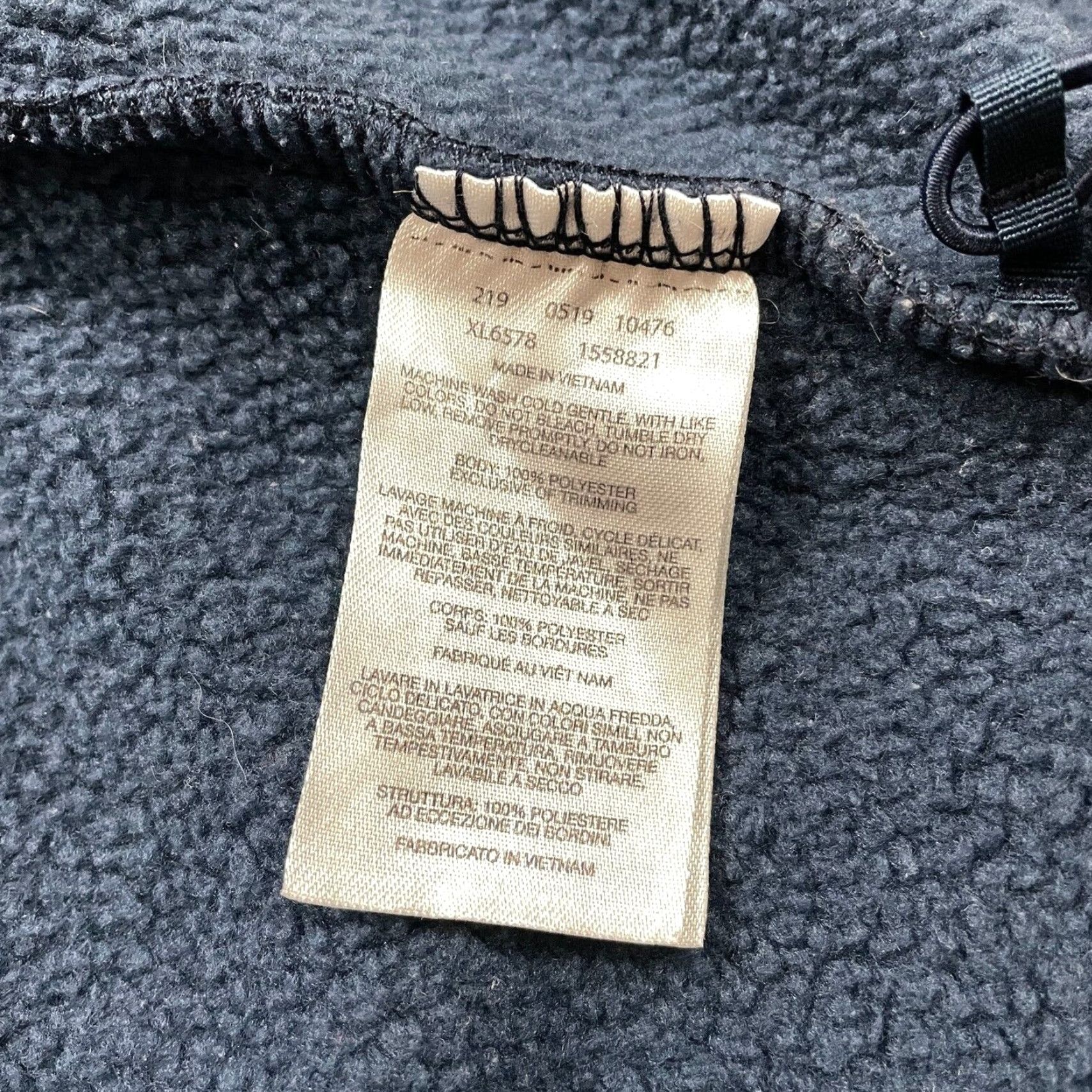 Vintage Columbia Benton Springs Fleece Jacket Womens Large Blue Full Zip Pockets Outdoor Jacket Size L / US 10 / IT 46 - 4 Thumbnail