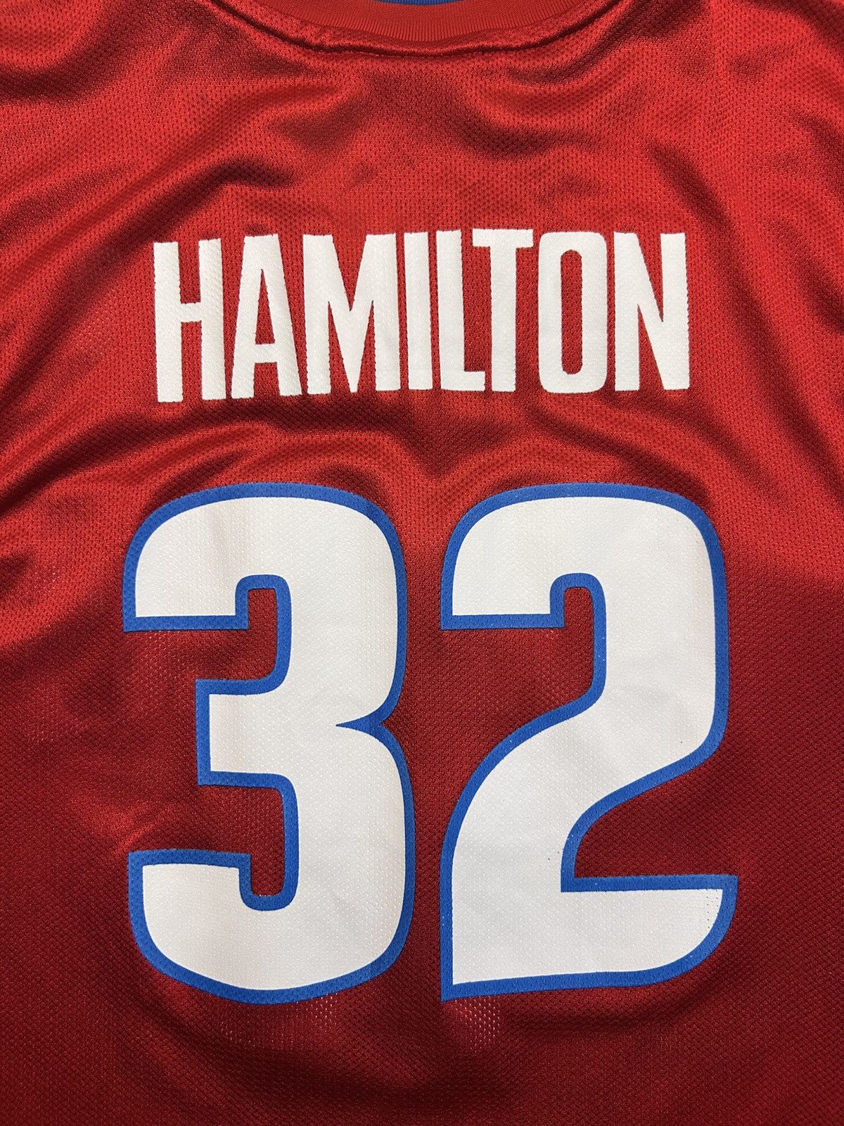 Adidas Pistons #32 Hamilton Jersey Size US S / EU 44-46 / 1 - 5 Thumbnail