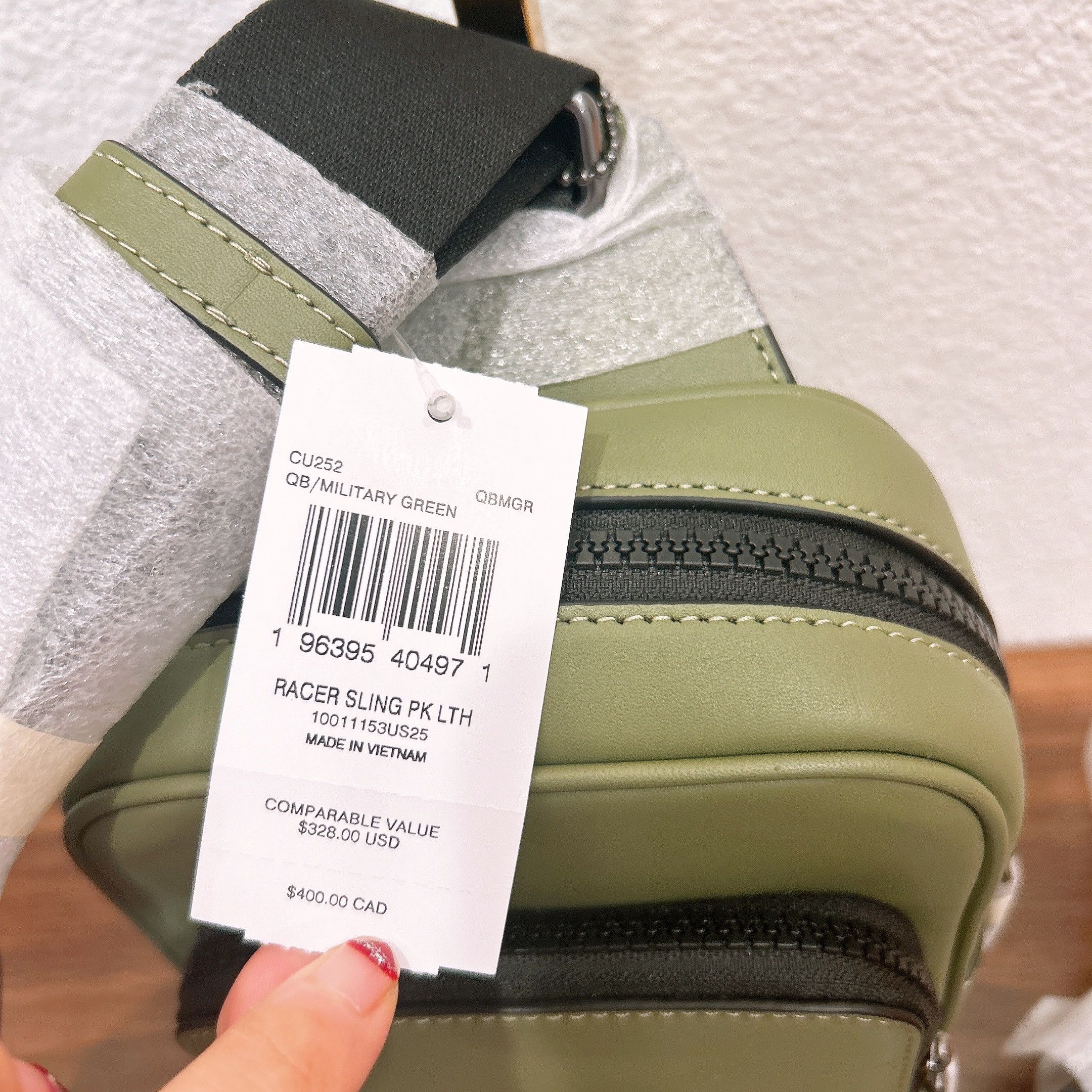 Coach Racer Sling Pack In Smooth Leather CU252 Size ONE SIZE - 4 Thumbnail