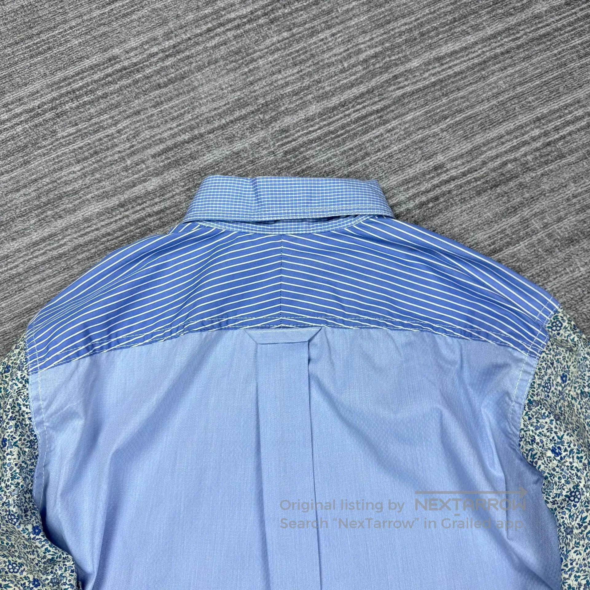 Junya Watanabe Junya Watanabe Floral Long Sleeve Shirt. Size US XS / EU 42 / 0 - 7 Thumbnail