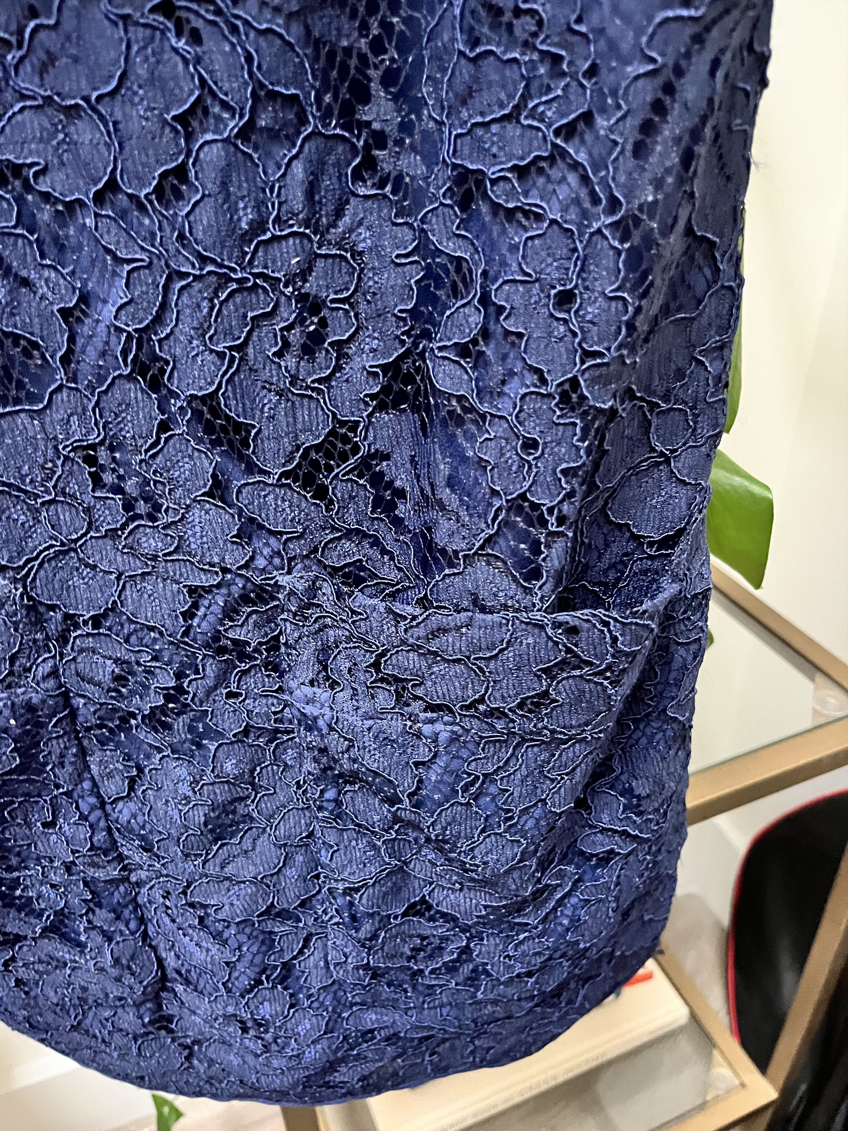 French Connection French Connection Navy Blue Mini Dress Size XS / US 0-2 / IT 36-38 - 4 Thumbnail