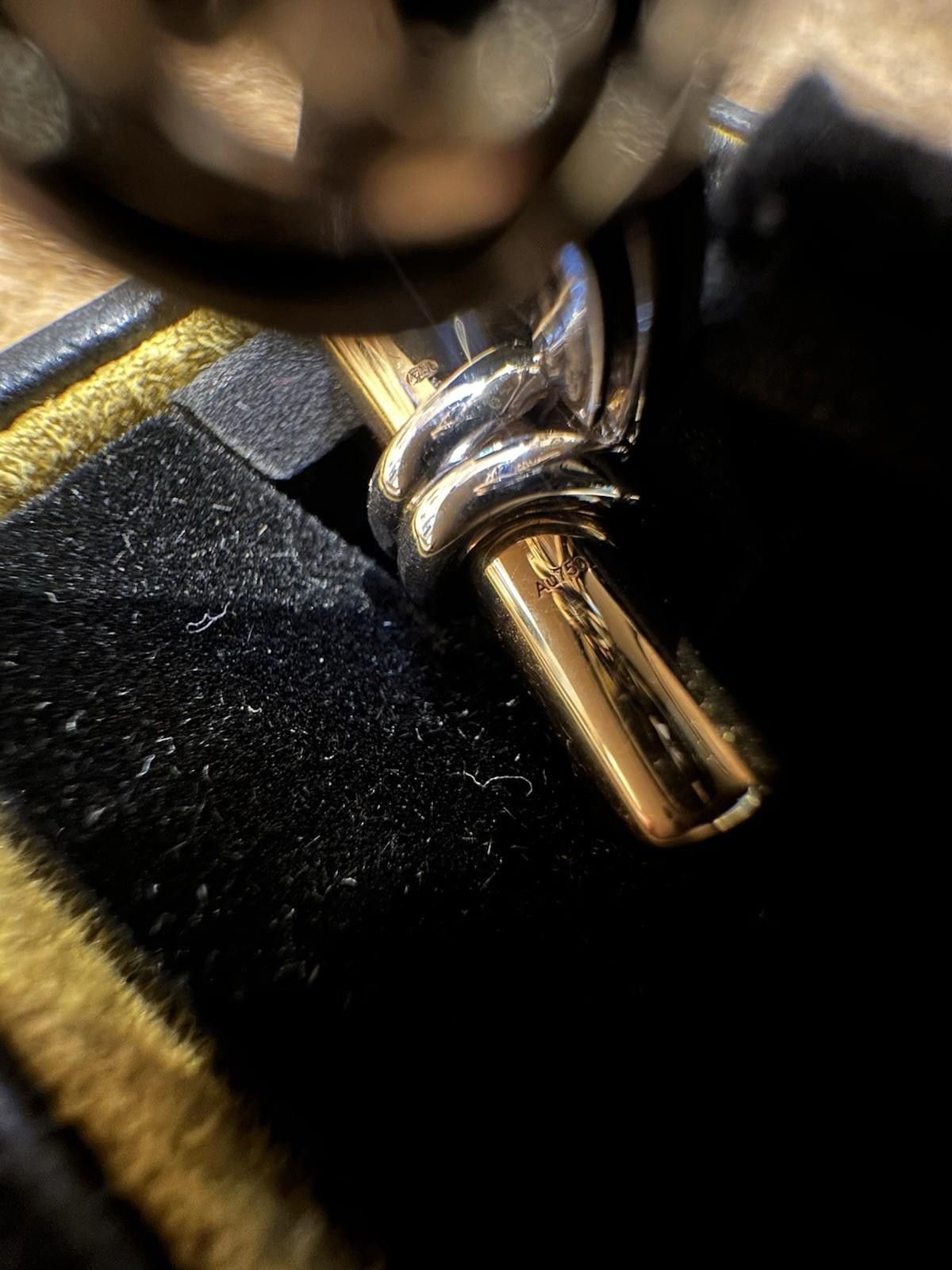 Alfred Dunhill Dunhill 18K Gold + Sterling Silver Cufflinks Size ONE SIZE - 2 Thumbnail