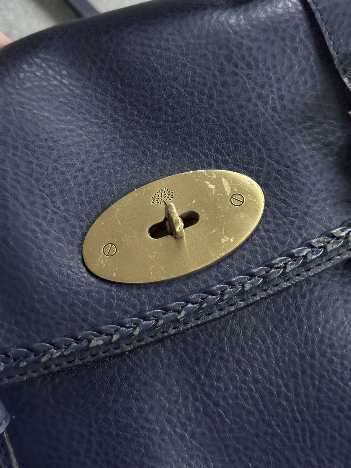 Mulberry Mulberry Bayswater Leather Tote Handbag Shoulder Belt Bag Size ONE SIZE - 7 Thumbnail