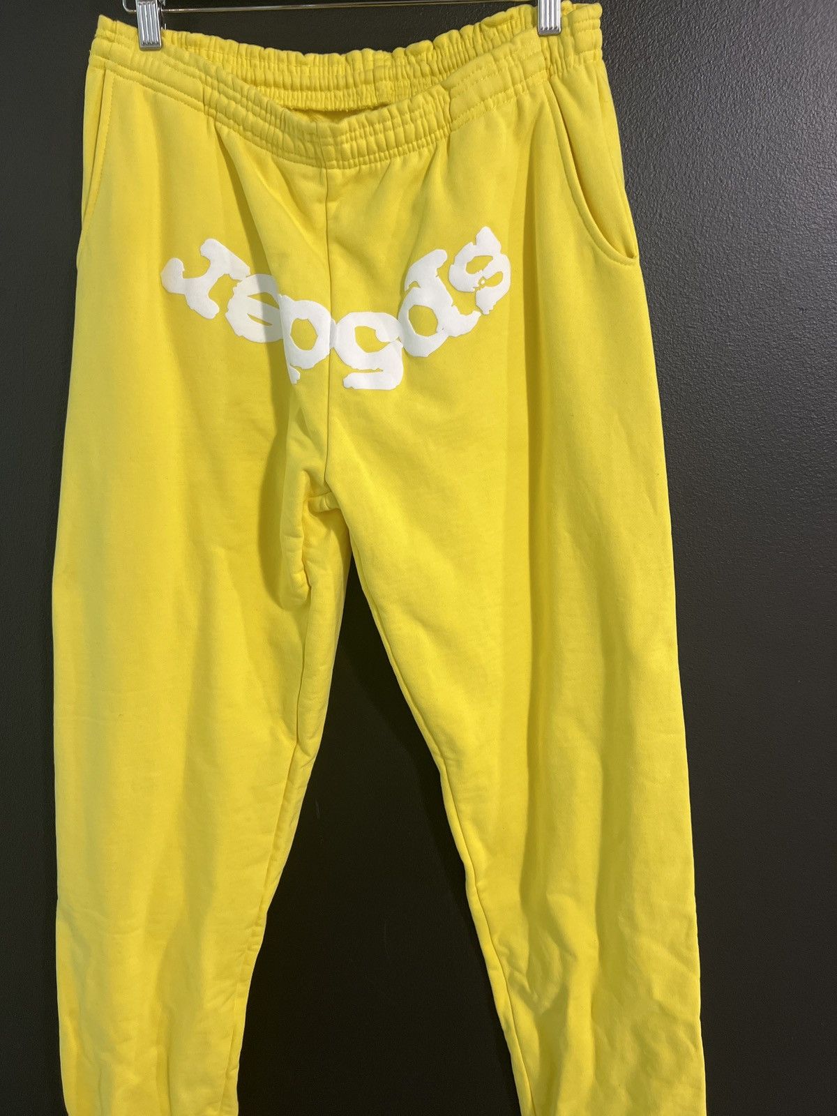 image of Spider Worldwide Spider Yellow Joggers, Men's (Size 30)