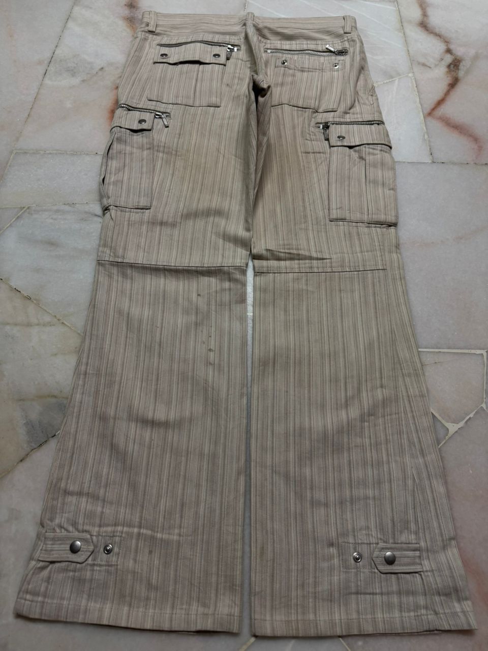 Tornado Mart 💥Flared💥Insane 90s Style SemanticDesign Plaid Dirty Bootcut Size US 30 / EU 46 - 15 Thumbnail