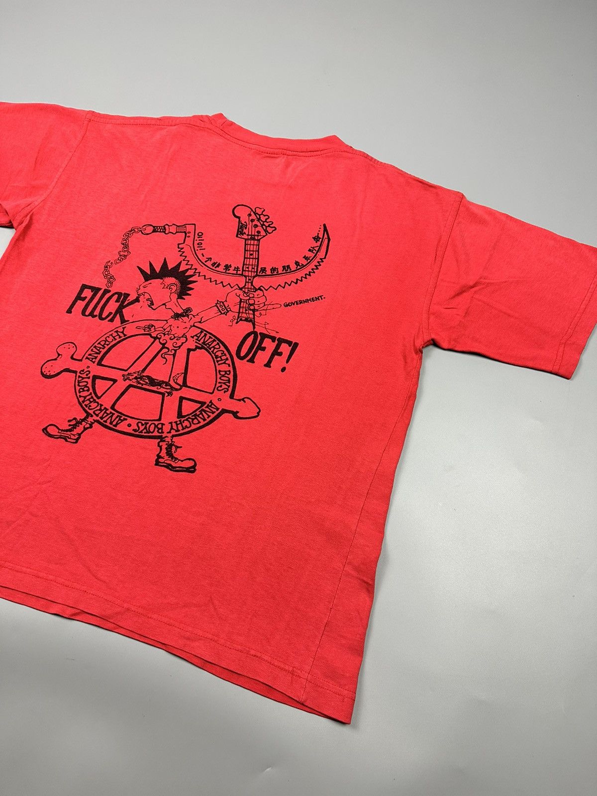 Band Tees Vintage Punk Rock Anarchy Boys “Fuck Off” Band Tees Size US L / EU 52-54 / 3 - 3 Thumbnail