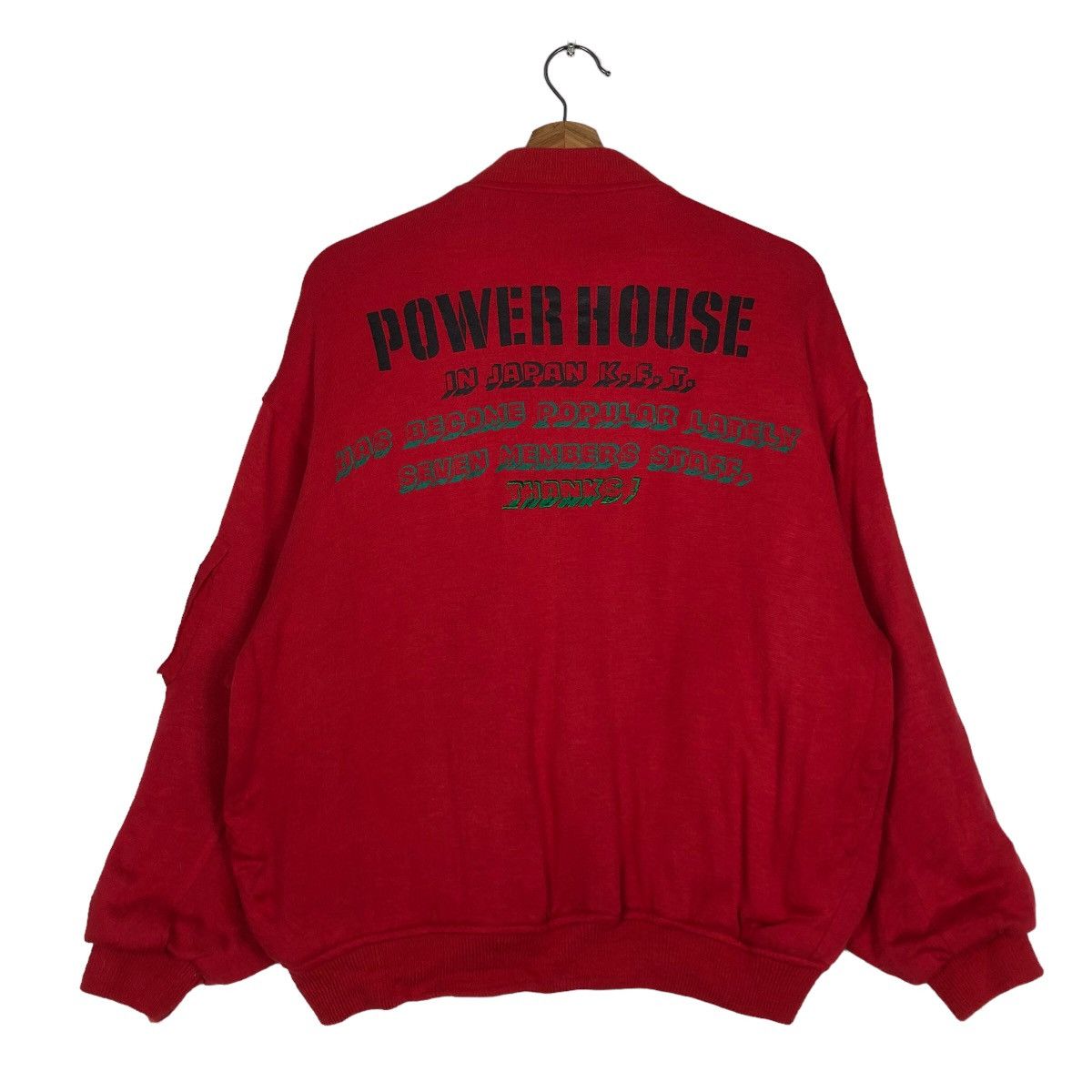Hysteric Glamour 🔥Vintage Bomber Jacket Wool Biesseci Maglierio Japan Made Size US M / EU 48-50 / 2 - 1 Thumbnail