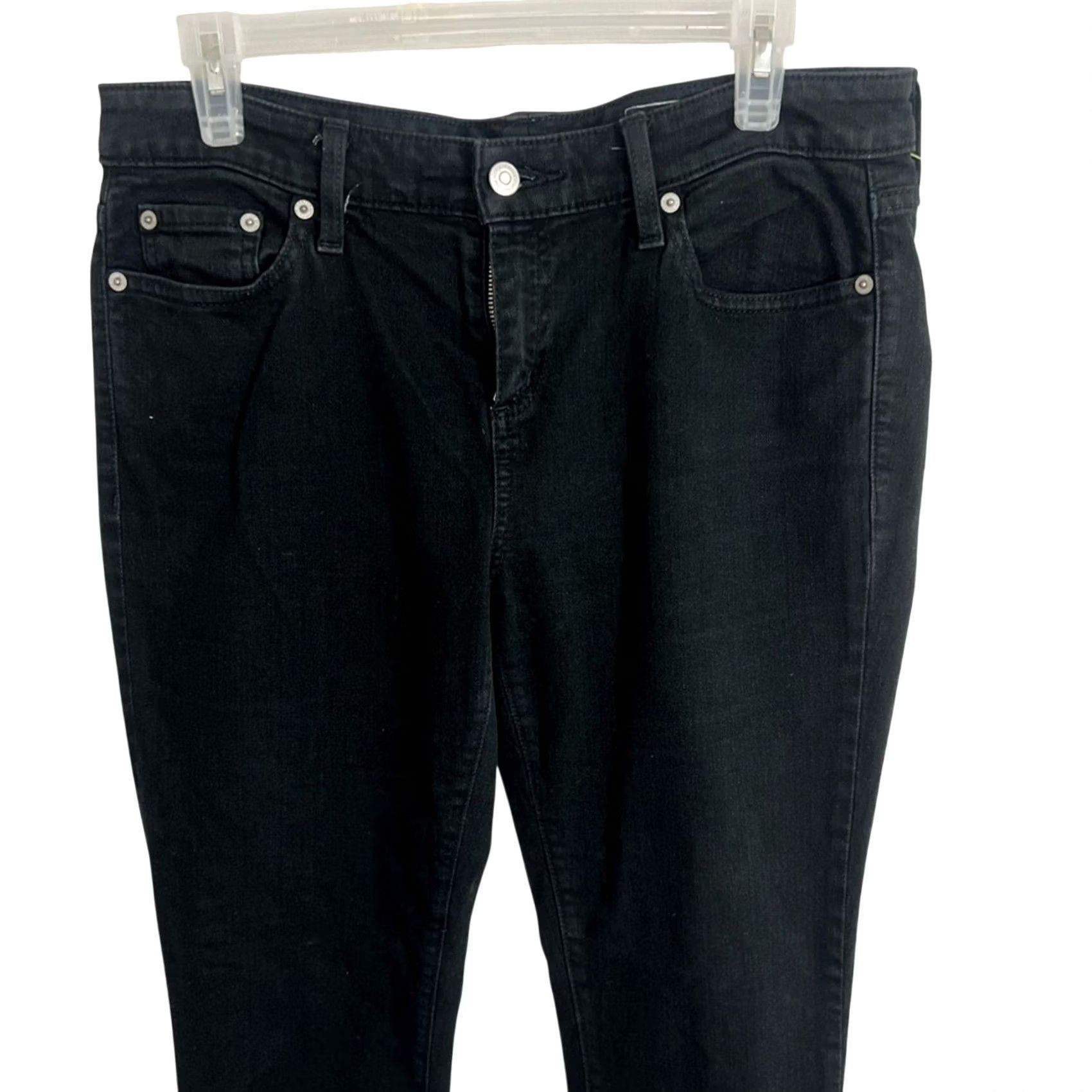 Vineyard Vines Vineyard Vines Skinny Jeans Womens Black Cotton Stretch 33x27 Clean Size 24" / US 00 / IT 34 - 4 Thumbnail